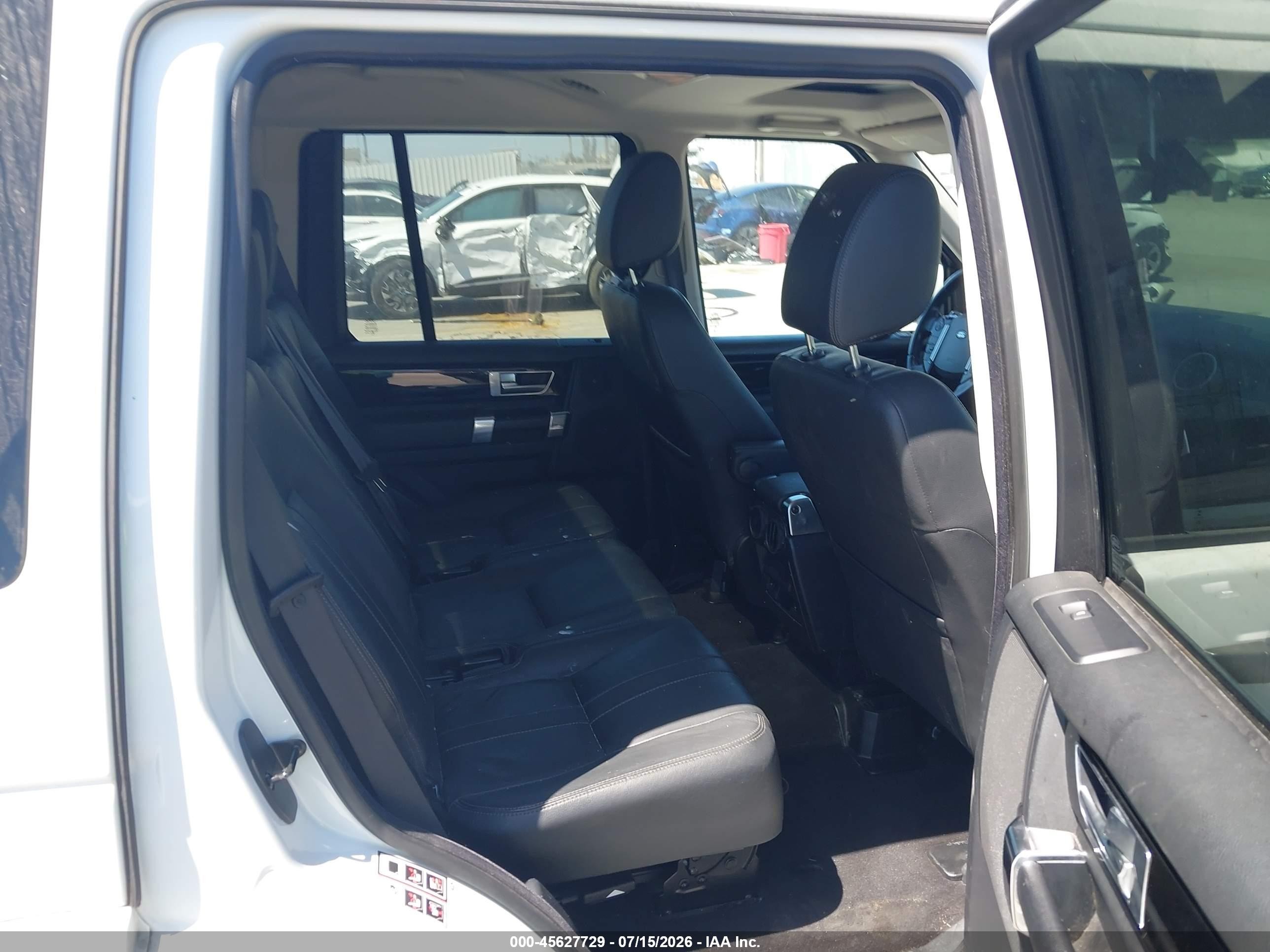 2013 Land Rover Lr4   White vin: SALAG2D43DA695284