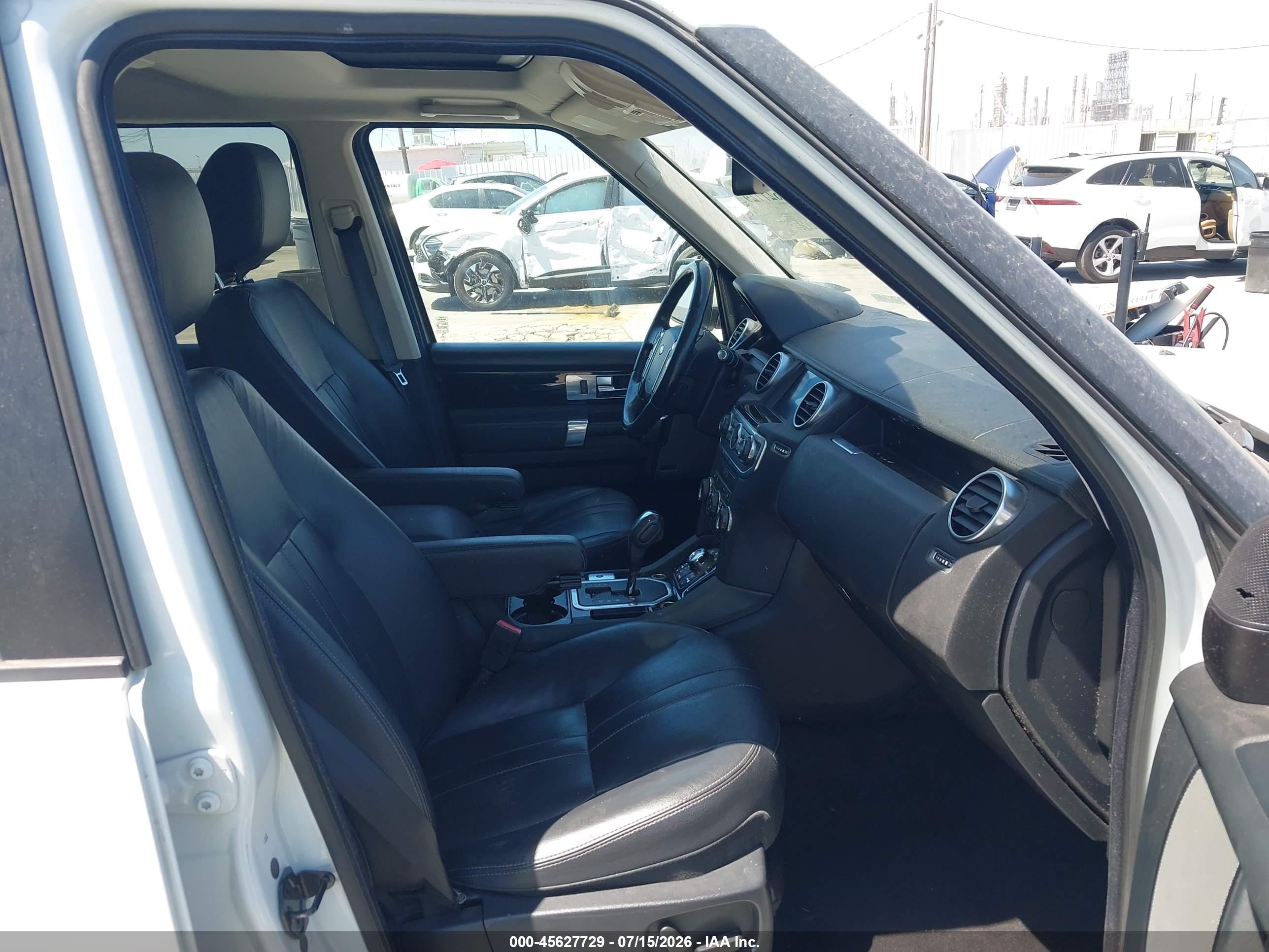2013 Land Rover Lr4   White vin: SALAG2D43DA695284