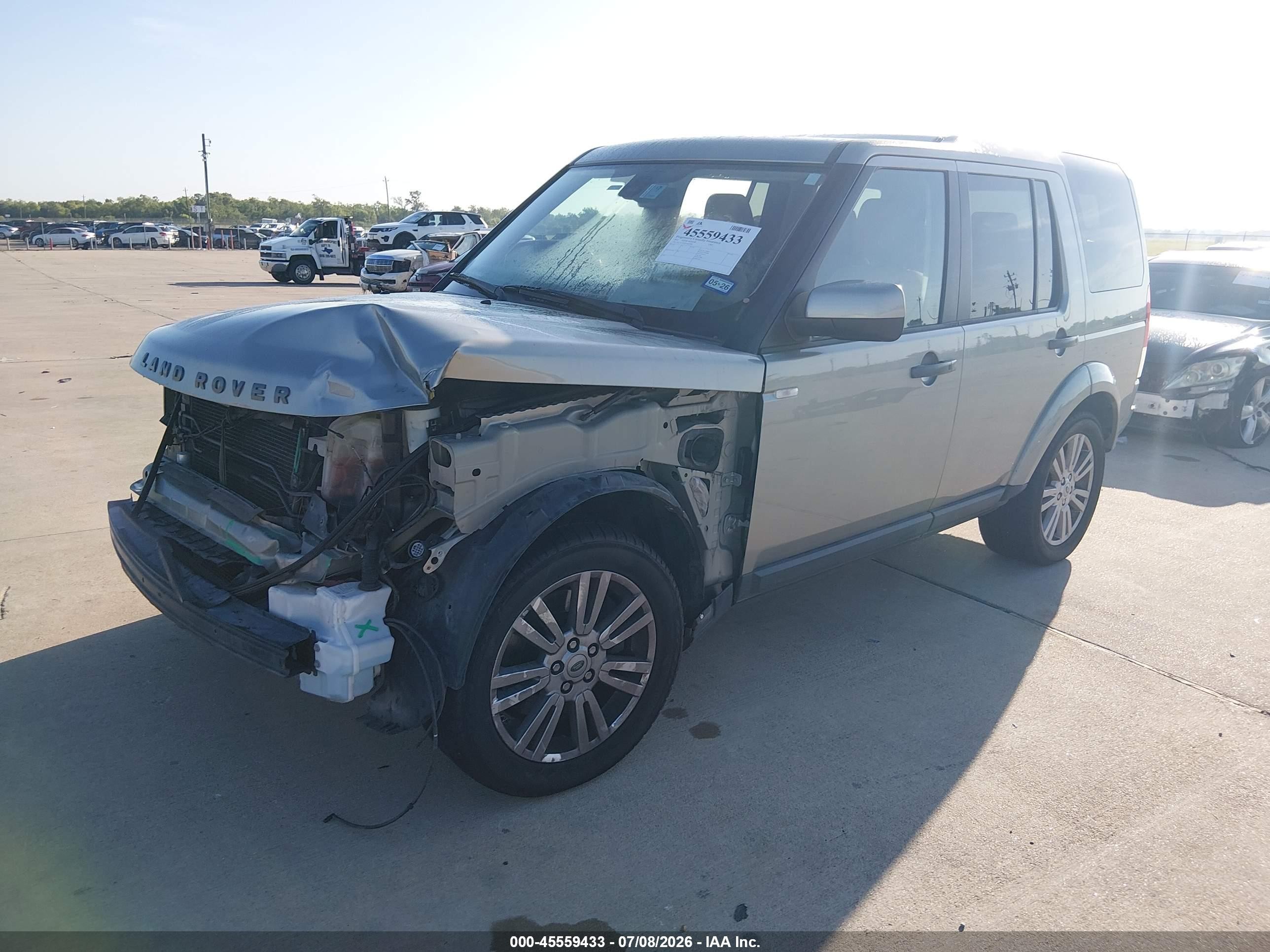 2012 Land Rover Lr4   Gold vin: SALAG2D44CA649798