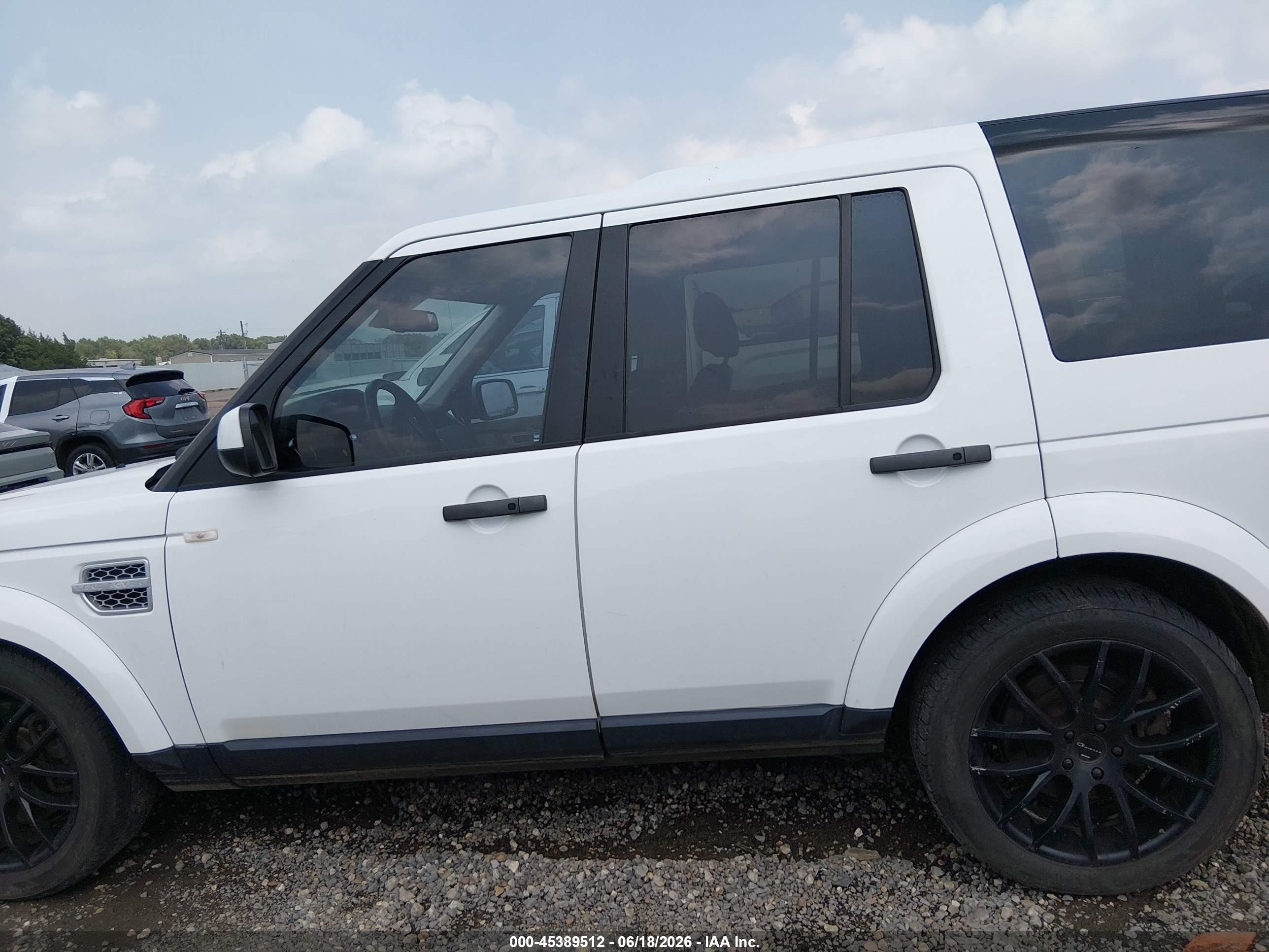 2013 Land Rover Lr4   White vin: SALAG2D44DA667932