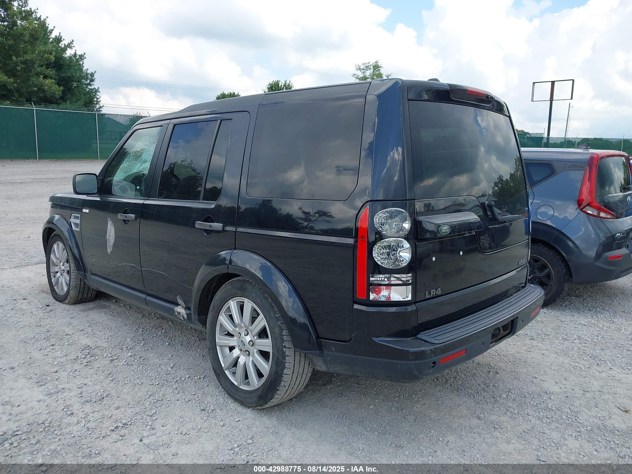 2013 Land Rover Lr4   Black vin: SALAG2D44DA684259