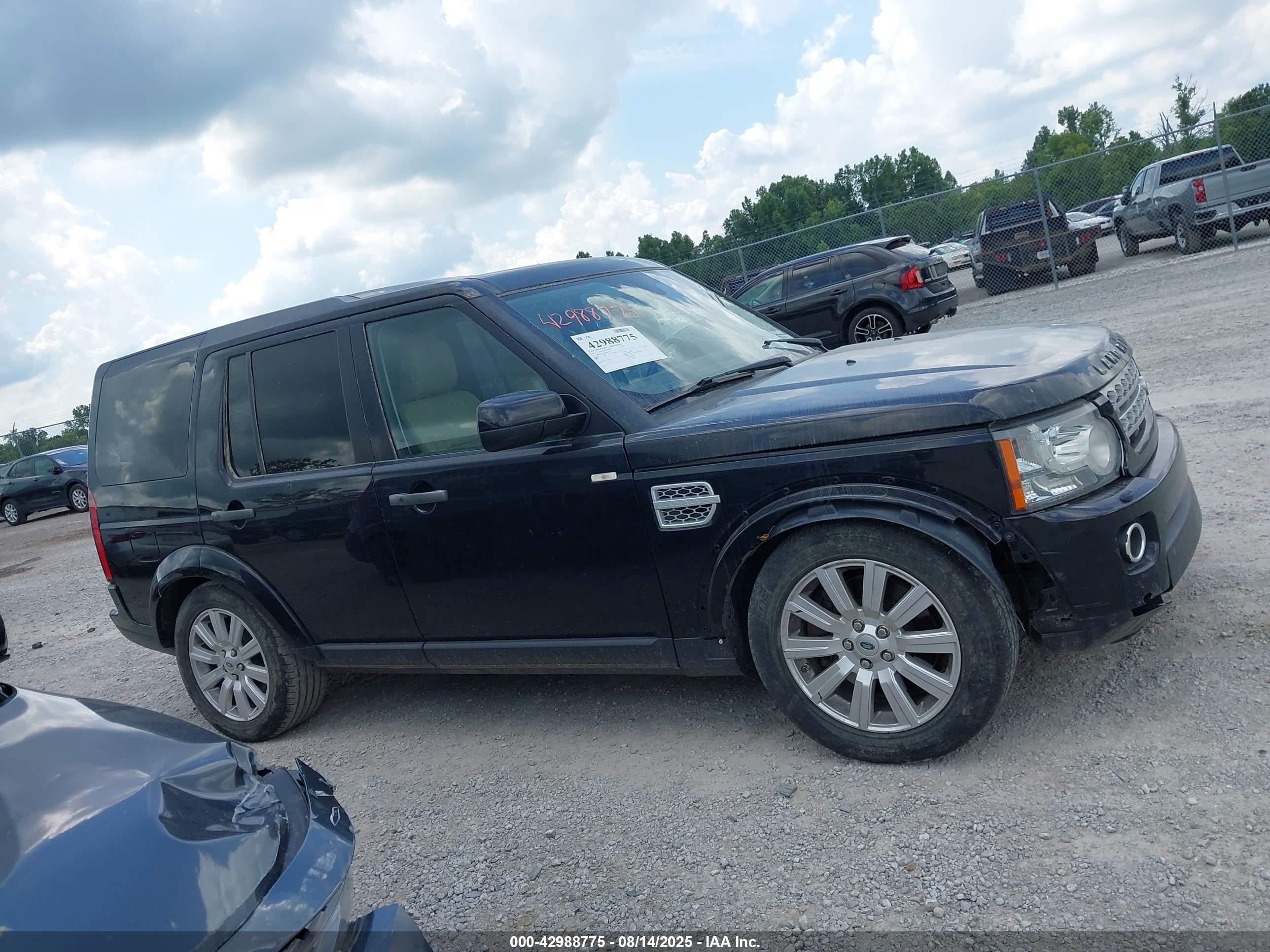 2013 Land Rover Lr4   Black vin: SALAG2D44DA684259