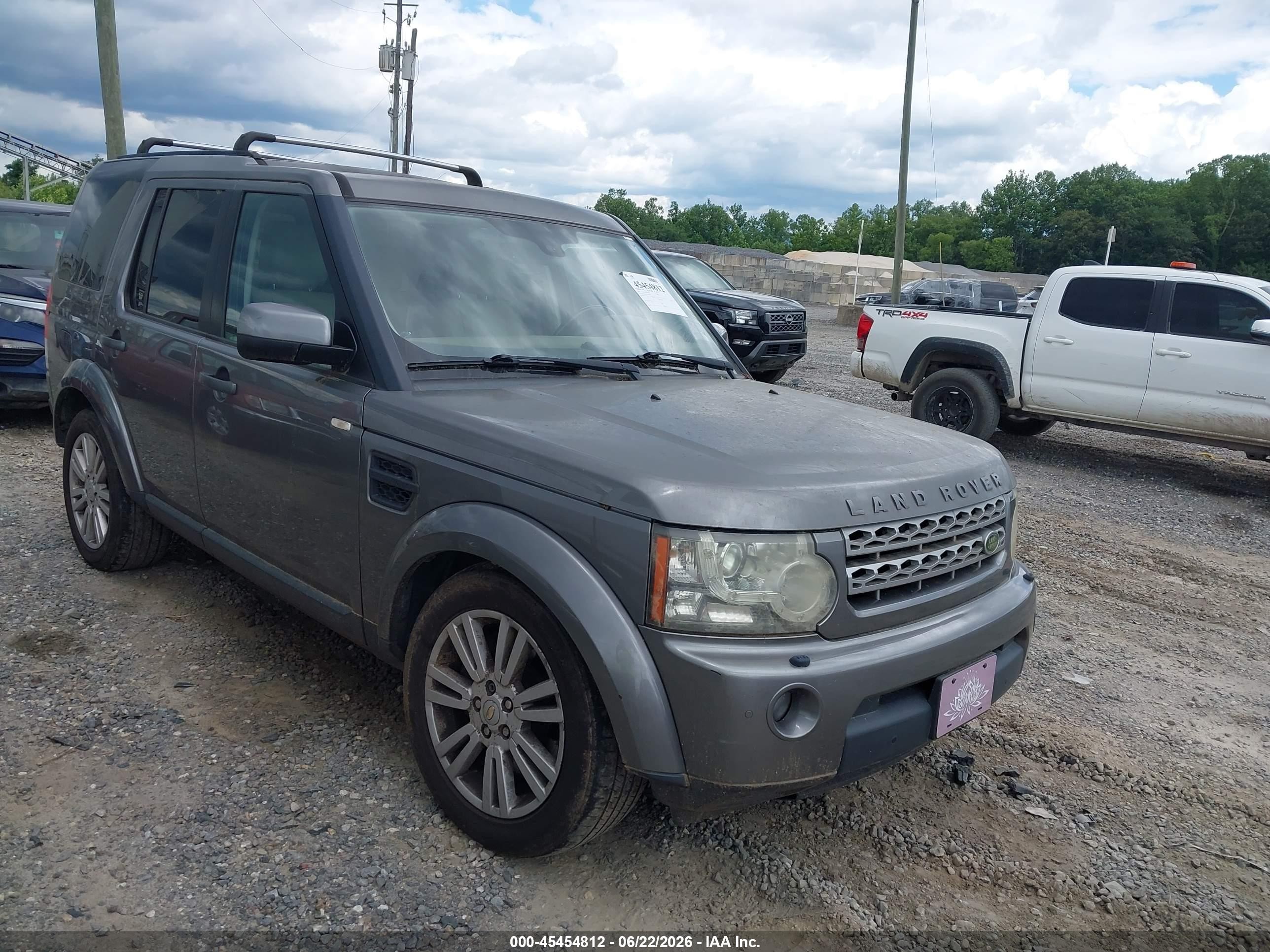2010 Land Rover Lr4   Gray vin: SALAG2D45AA539680