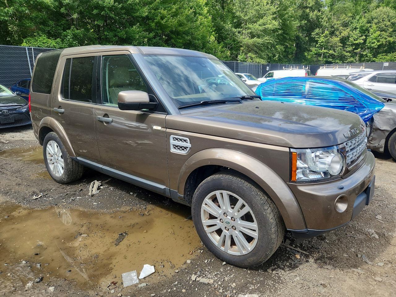 2012 Land Rover Lr4 Hse Brown vin: SALAG2D45CA600464