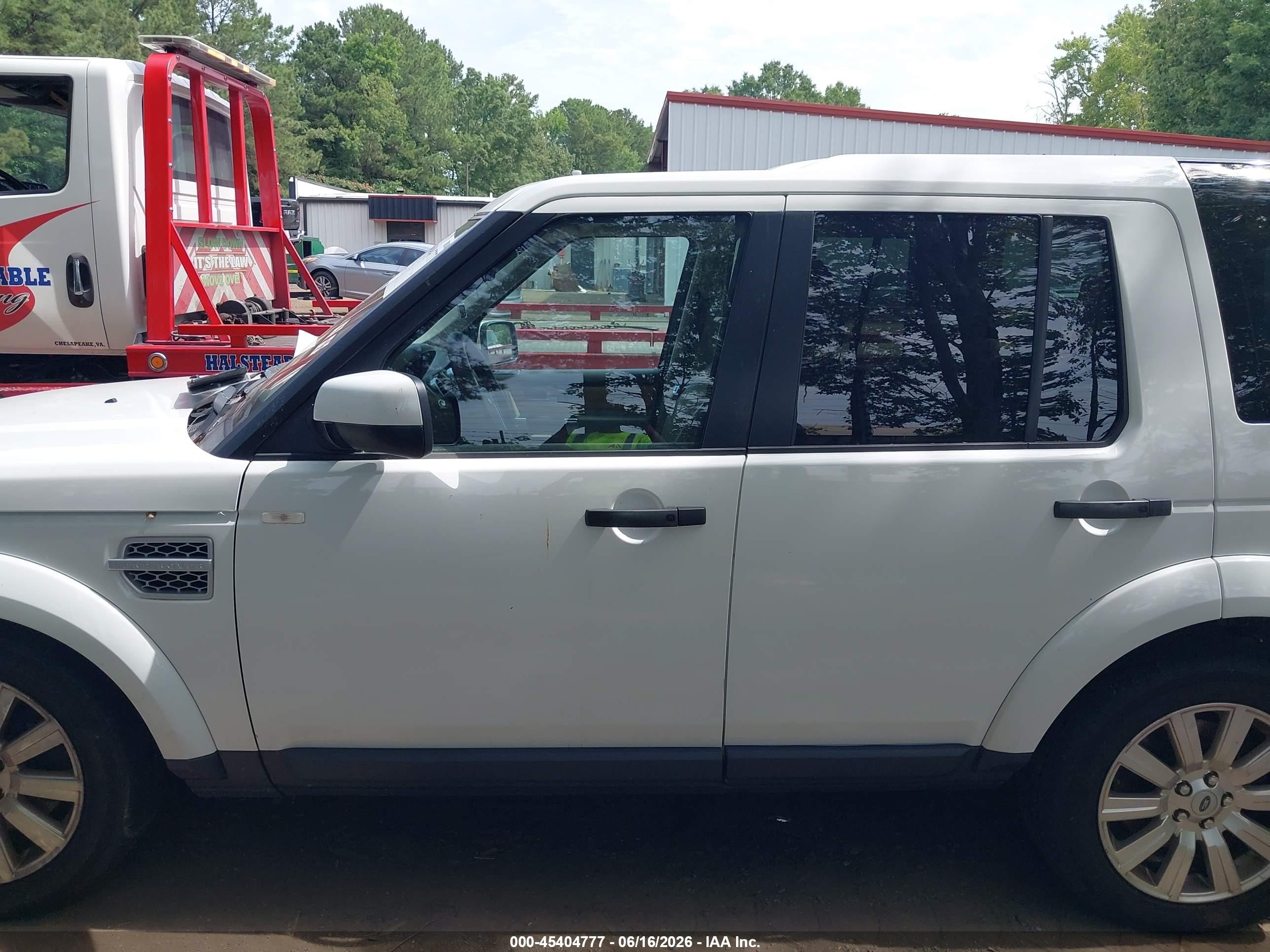 2013 Land Rover Lr4   White vin: SALAG2D45DA674999