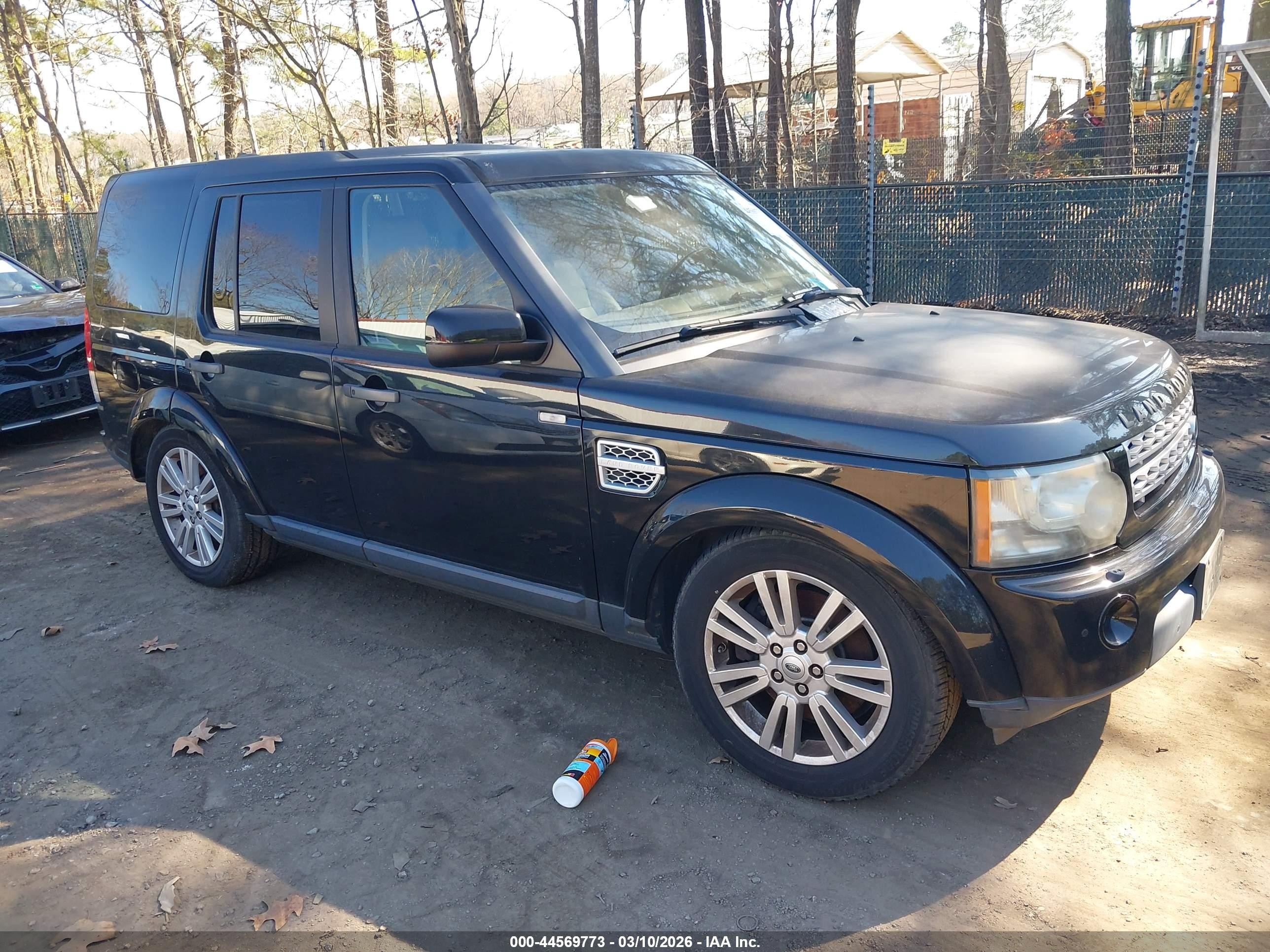 2012 Land Rover Lr4   Black vin: SALAG2D46CA618620