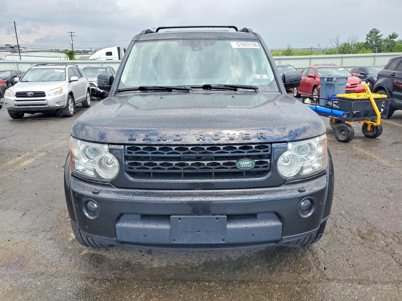 2012 Land Rover Lr4 Hse Черный vin: SALAG2D46CA647180