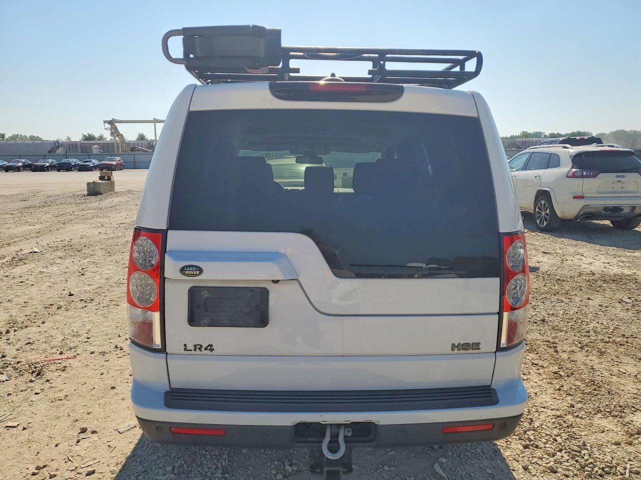2013 Land Rover Lr4 Hse White vin: SALAG2D46DA660819