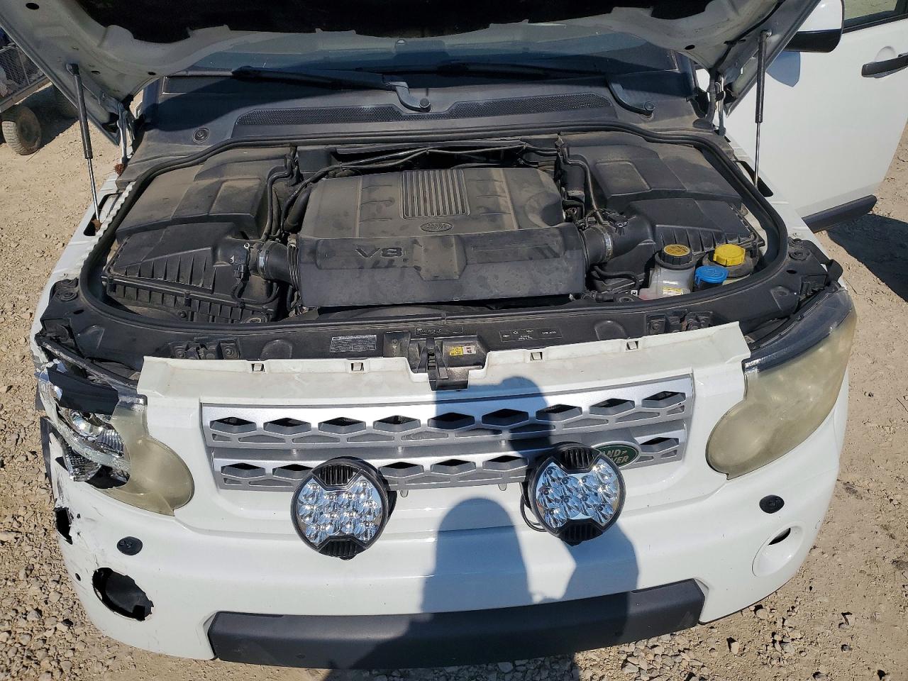 2013 Land Rover Lr4 Hse White vin: SALAG2D46DA660819
