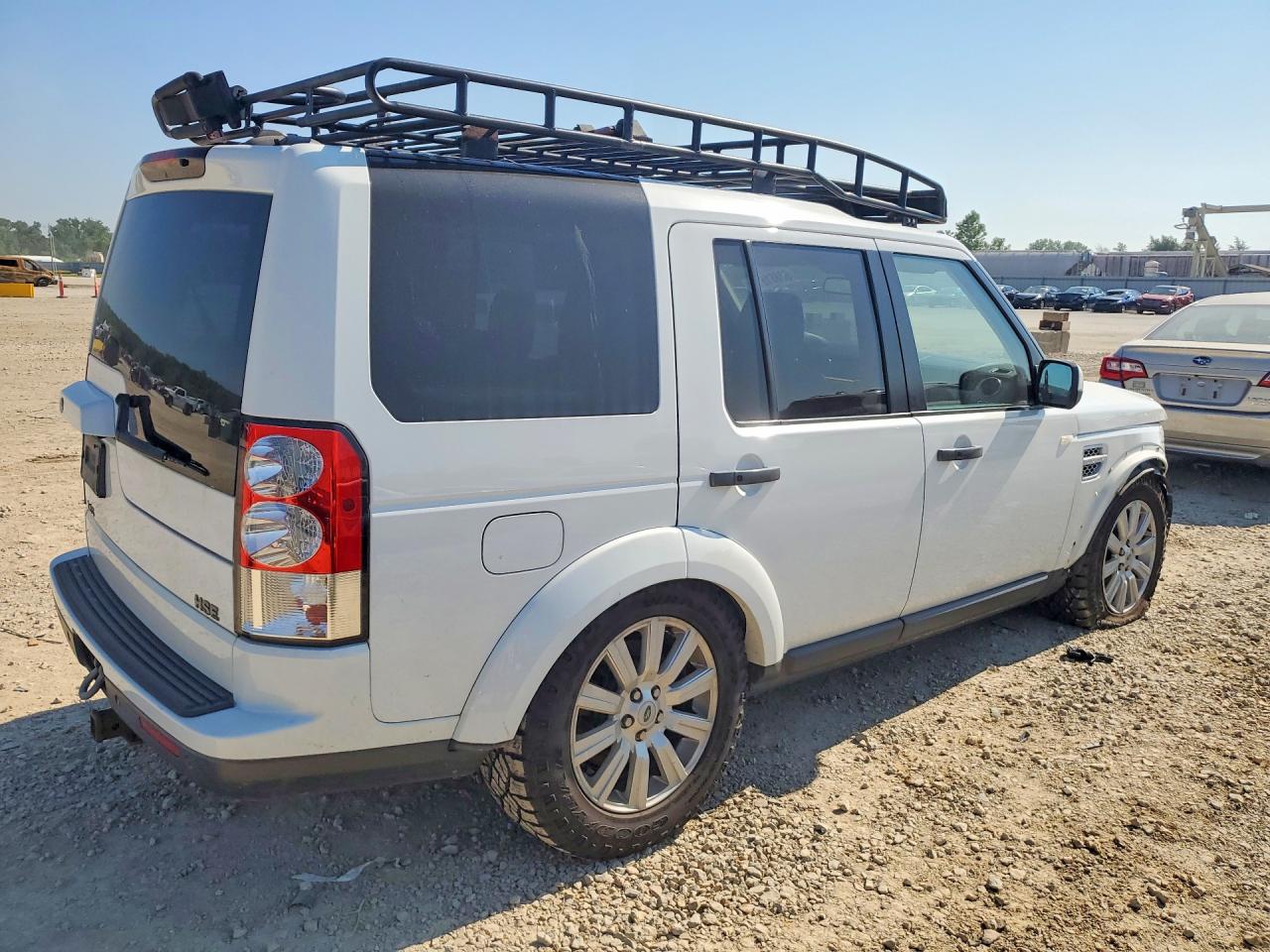 2013 Land Rover Lr4 Hse White vin: SALAG2D46DA660819