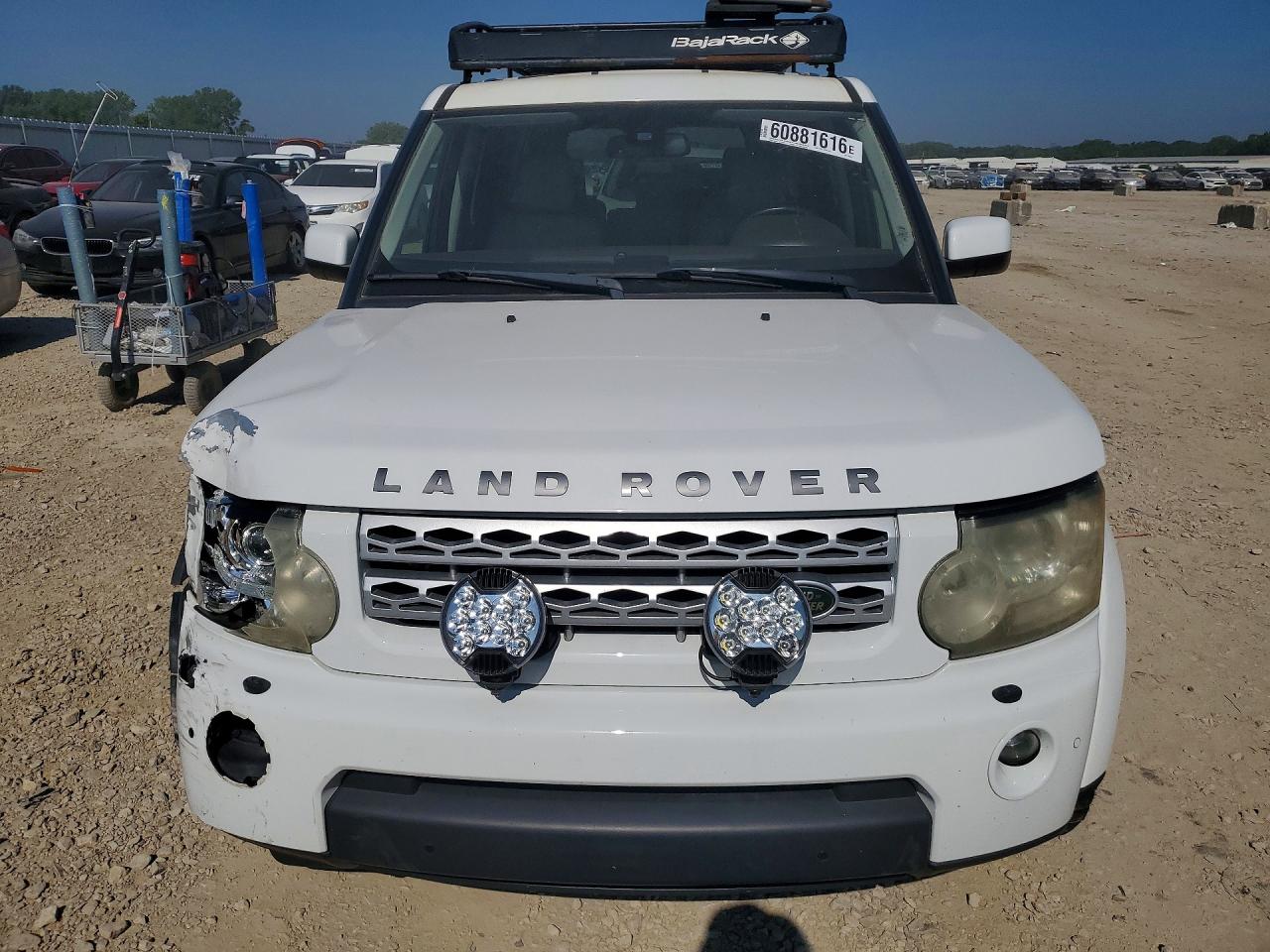 2013 Land Rover Lr4 Hse White vin: SALAG2D46DA660819