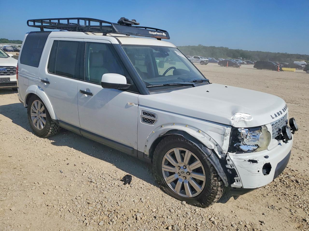 2013 Land Rover Lr4 Hse White vin: SALAG2D46DA660819