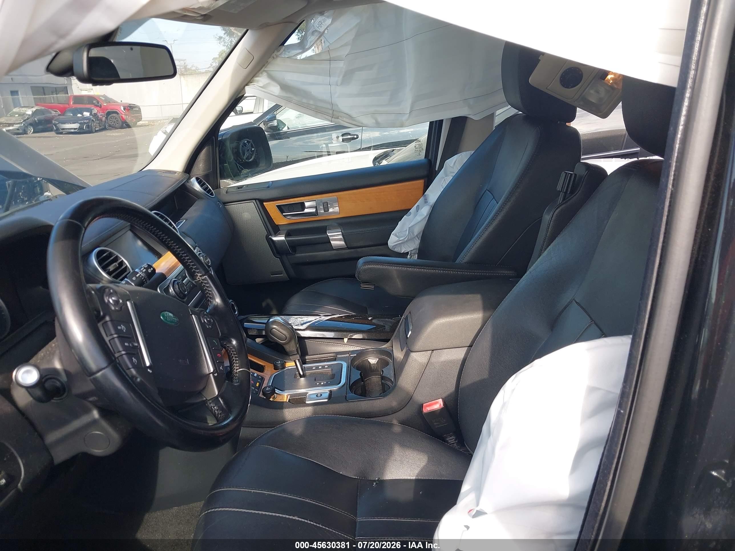 2013 Land Rover Lr4   Черный vin: SALAG2D46DA673294
