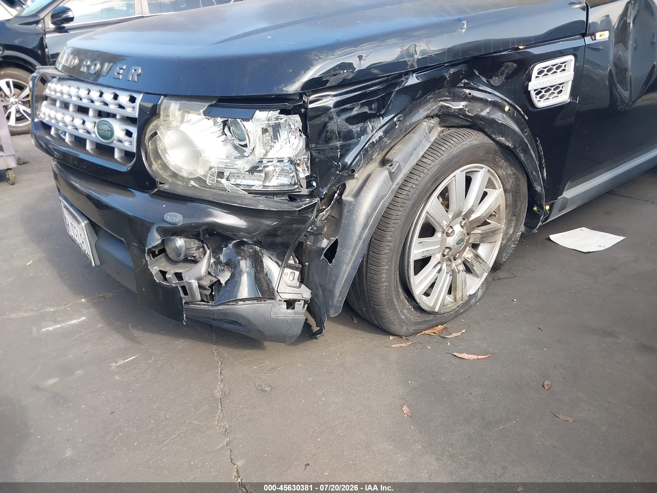 2013 Land Rover Lr4   Черный vin: SALAG2D46DA673294