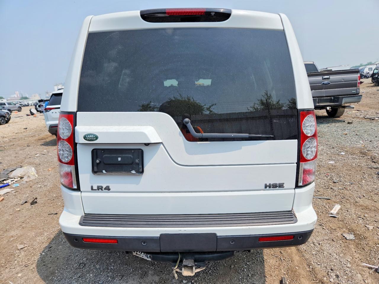 2013 Land Rover Lr4 Hse White vin: SALAG2D46DA674882
