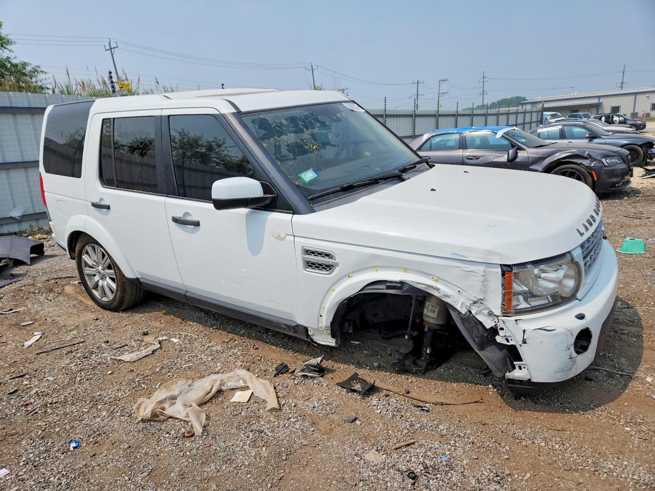 2013 Land Rover Lr4 Hse White vin: SALAG2D46DA674882