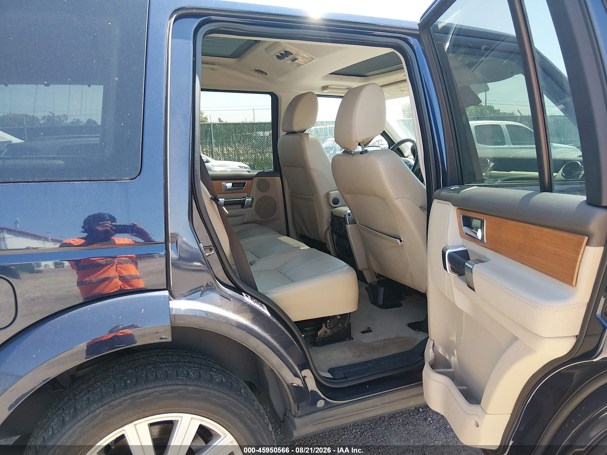 2013 Land Rover Lr4   Blue vin: SALAG2D46DA687714