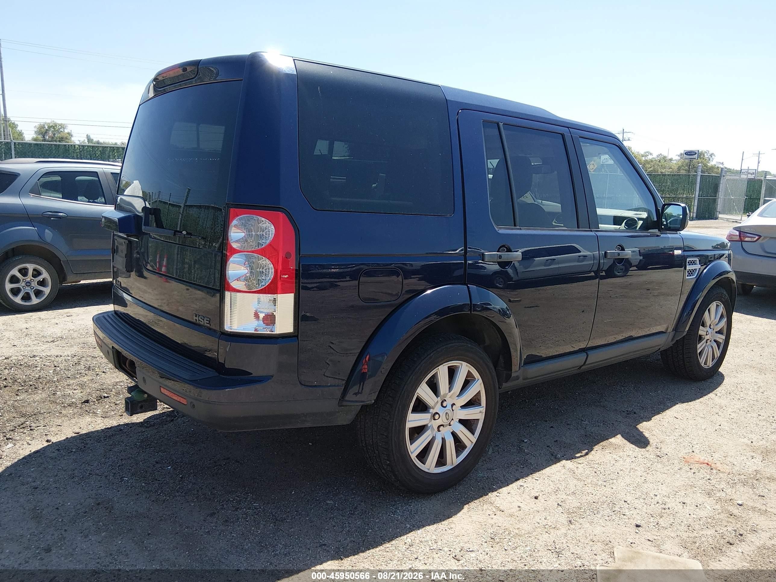 2013 Land Rover Lr4   Blue vin: SALAG2D46DA687714