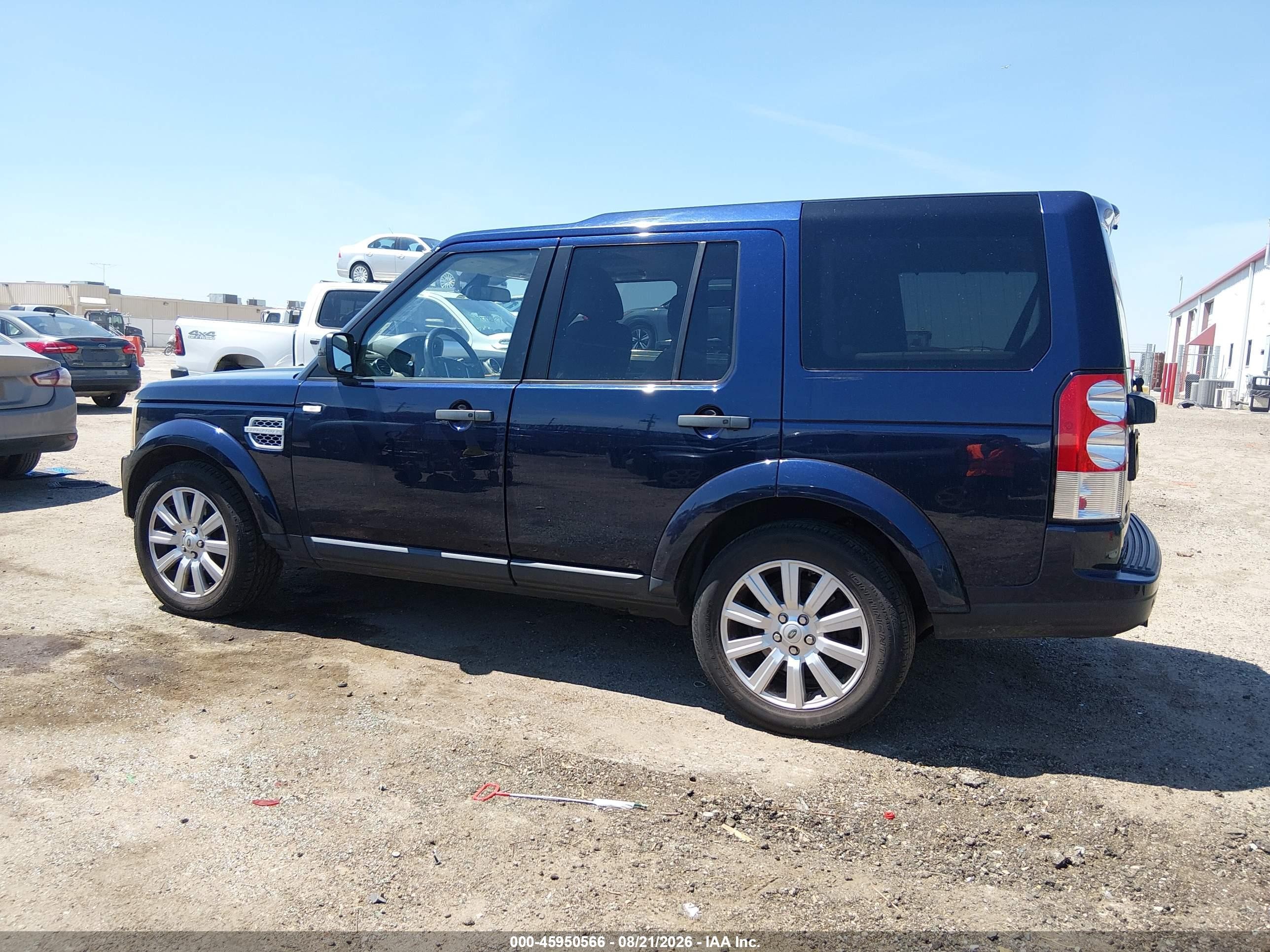2013 Land Rover Lr4   Blue vin: SALAG2D46DA687714
