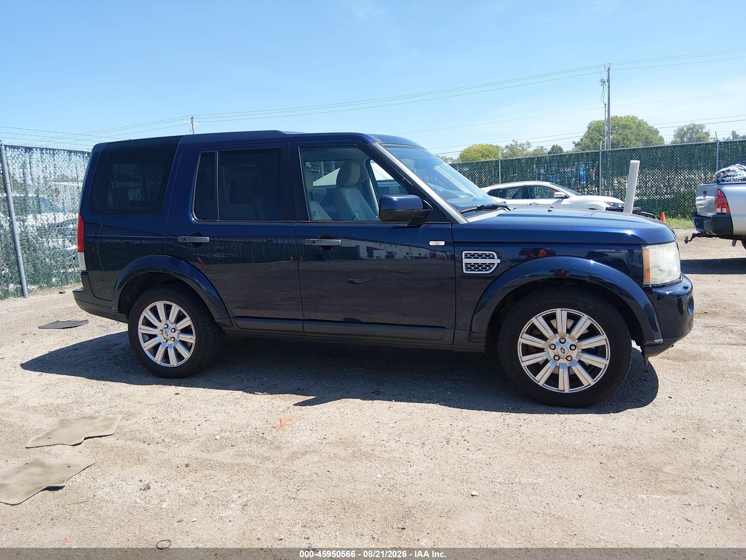 2013 Land Rover Lr4   Blue vin: SALAG2D46DA687714
