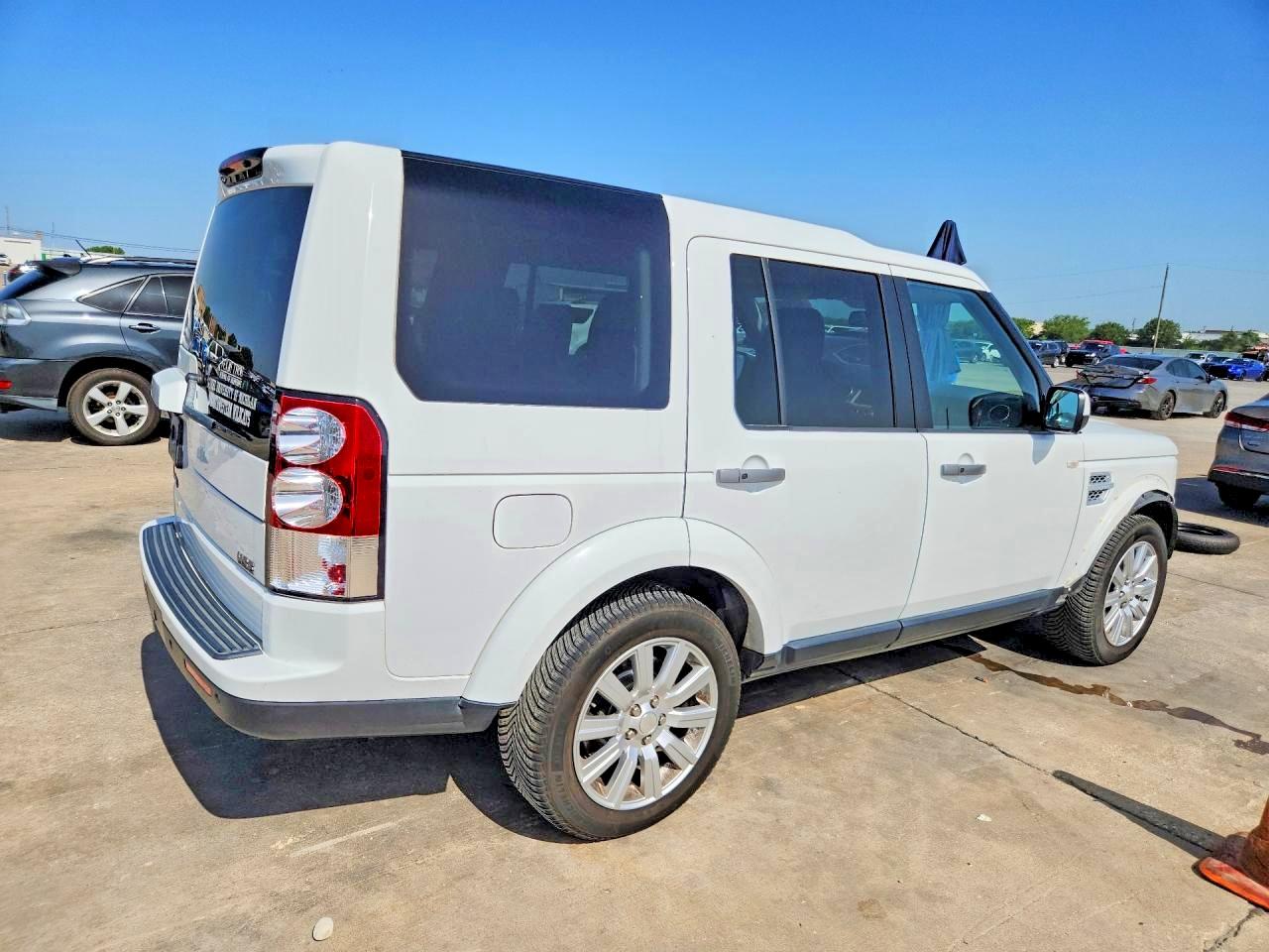2013 Land Rover Lr4 Hse White vin: SALAG2D46DA694551