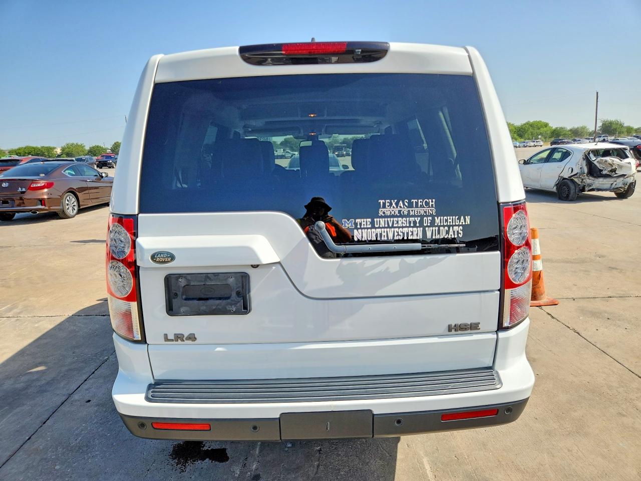 2013 Land Rover Lr4 Hse White vin: SALAG2D46DA694551