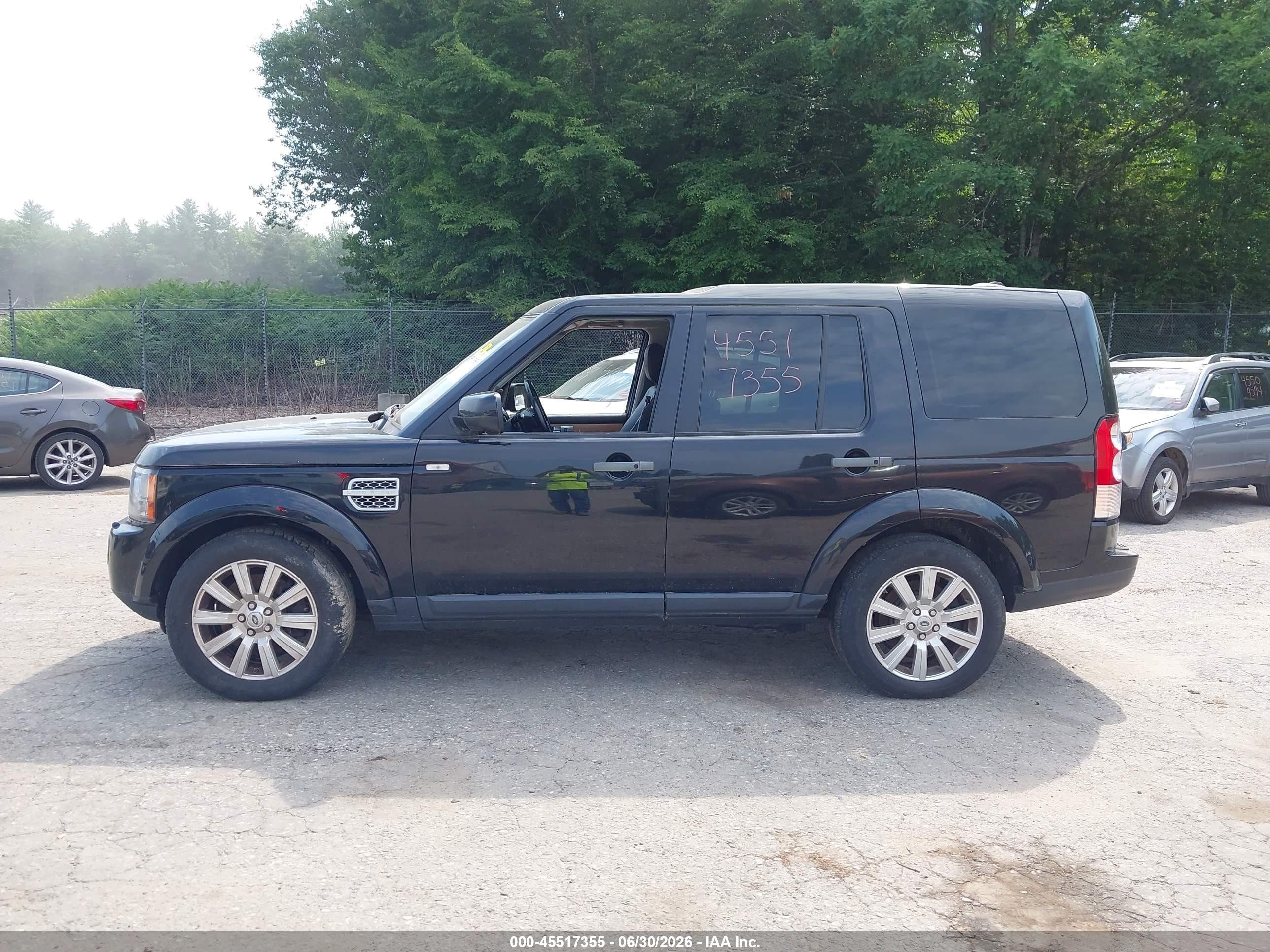 2013 Land Rover Lr4   Black vin: SALAG2D47DA679511