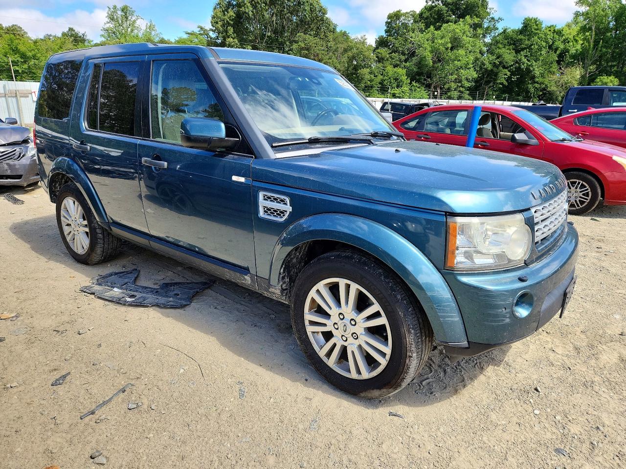 2012 Land Rover Lr4 Hse Turquoise vin: SALAG2D48CA605383
