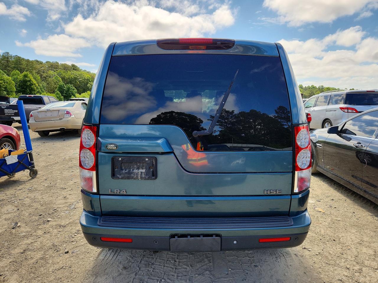 2012 Land Rover Lr4 Hse Turquoise vin: SALAG2D48CA605383