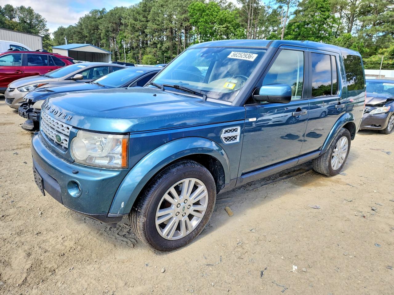 2012 Land Rover Lr4 Hse Turquoise vin: SALAG2D48CA605383