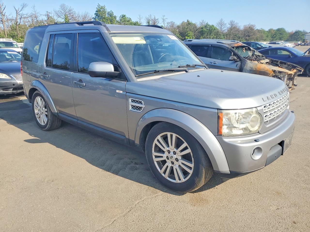 2012 Land Rover Lr4 Hse Gray vin: SALAG2D48CA632552