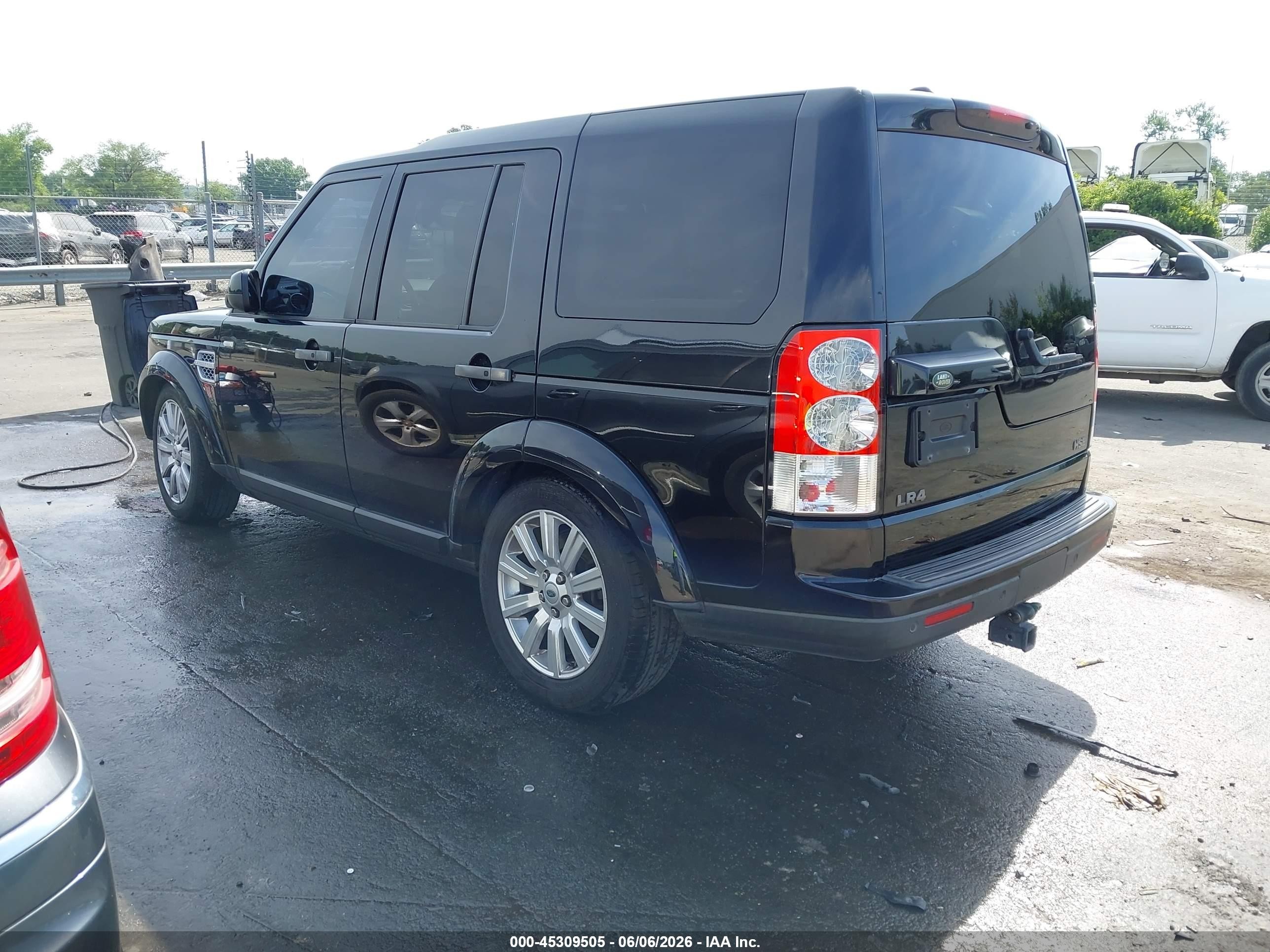 2013 Land Rover Lr4   Black vin: SALAG2D48DA672101