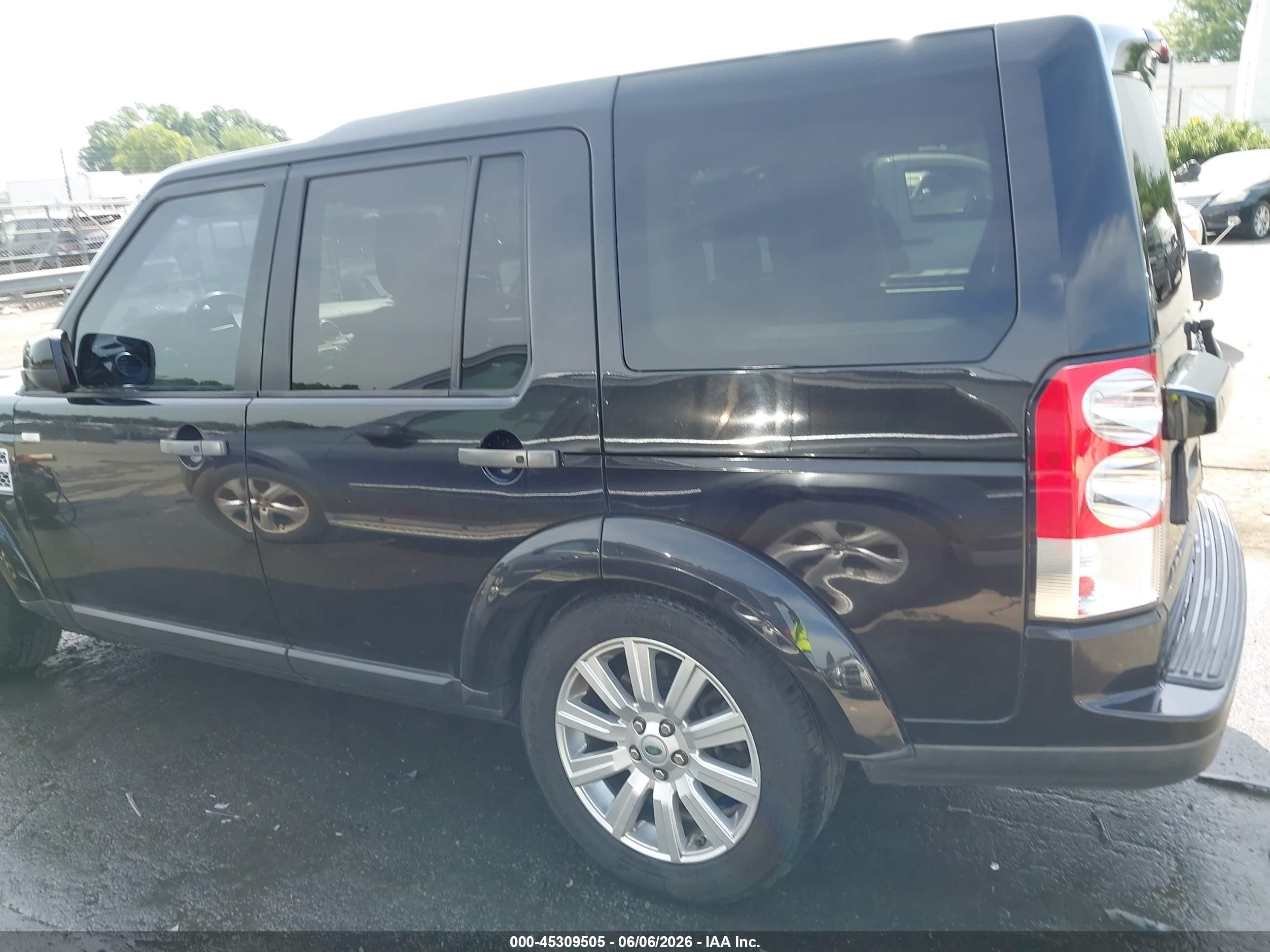 2013 Land Rover Lr4   Black vin: SALAG2D48DA672101