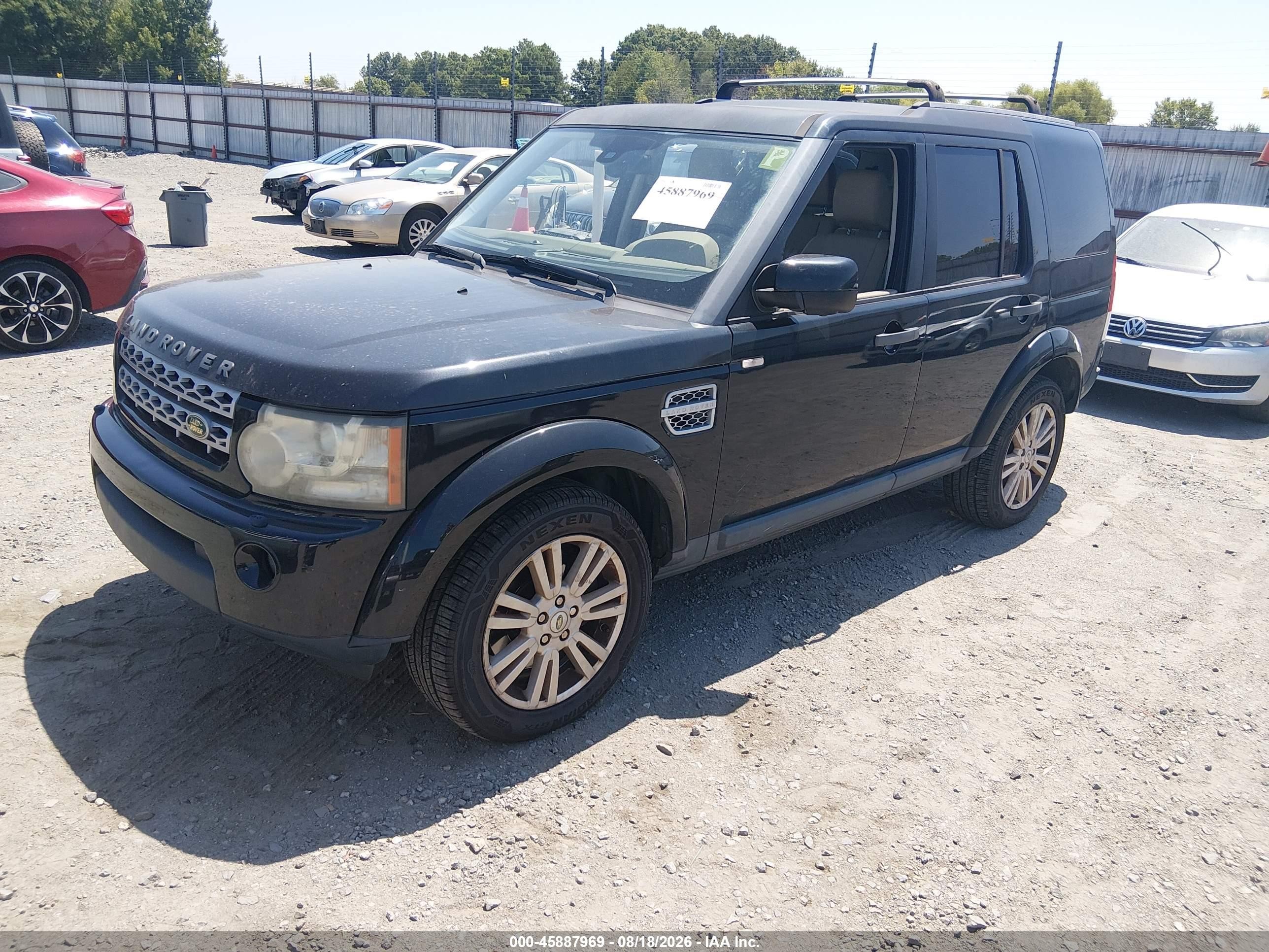 2011 Land Rover Lr4   Black vin: SALAG2D49BA547170