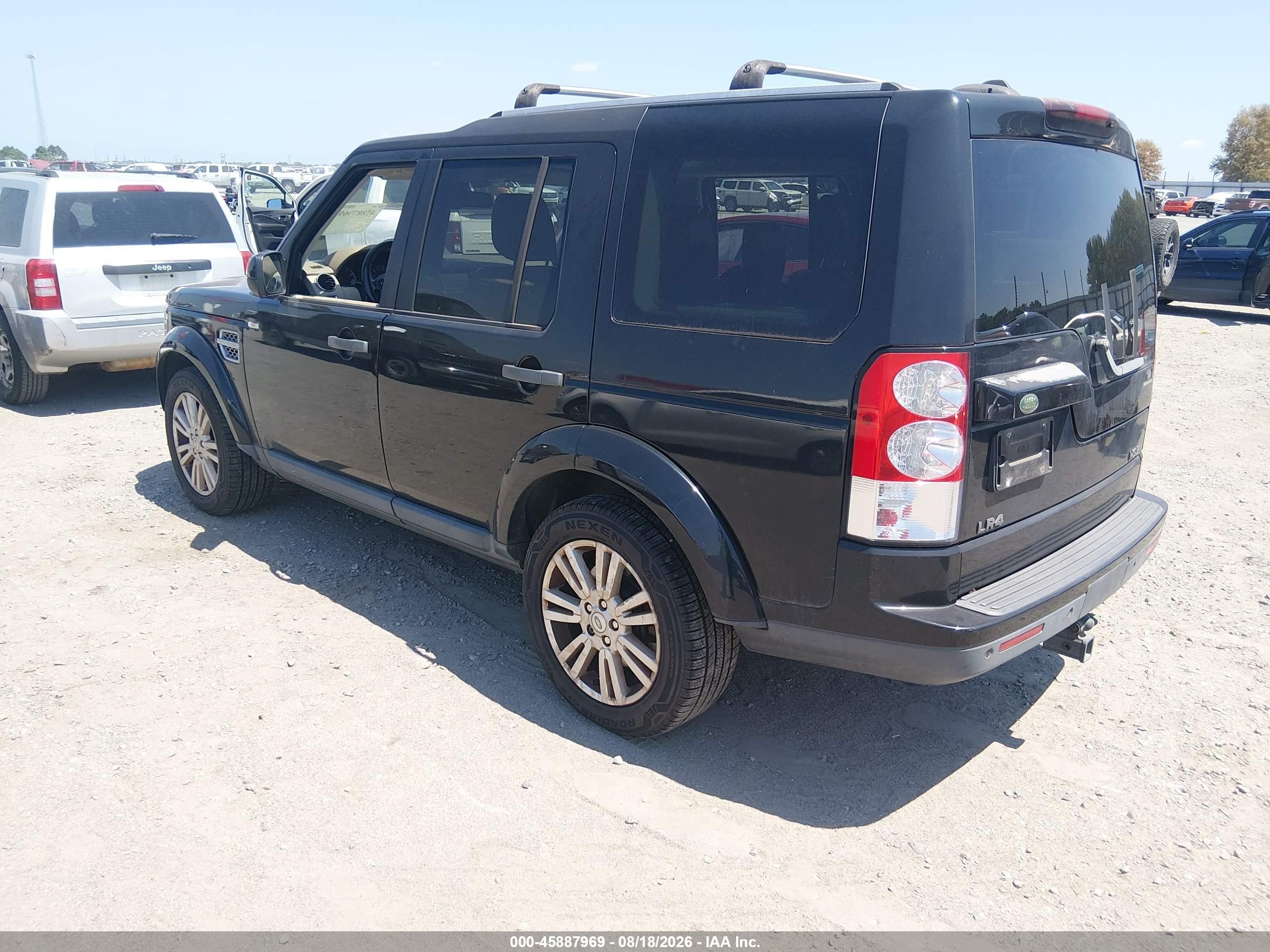 2011 Land Rover Lr4   Black vin: SALAG2D49BA547170