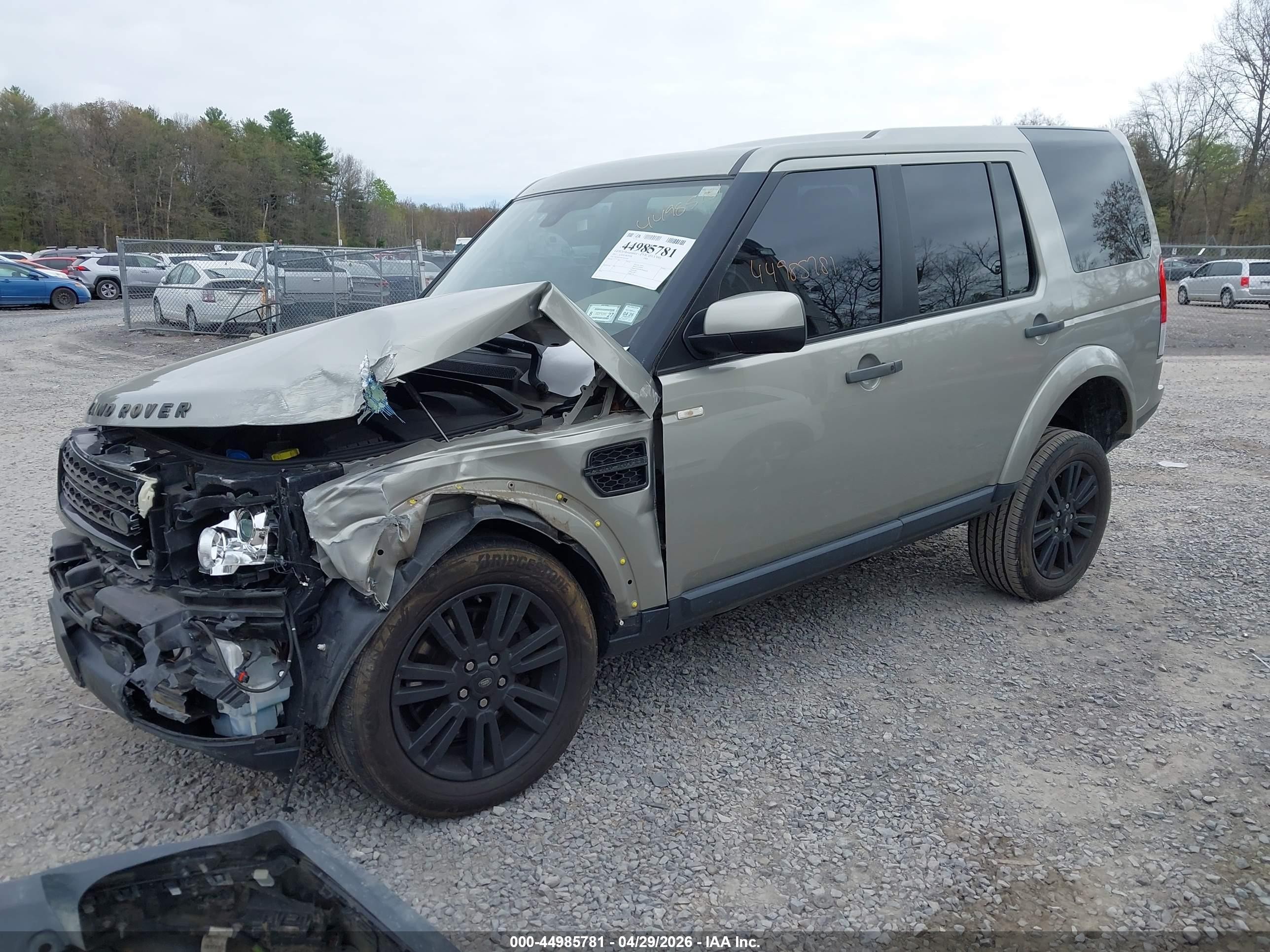 2012 Land Rover Lr4   Pewter vin: SALAG2D49CA615291