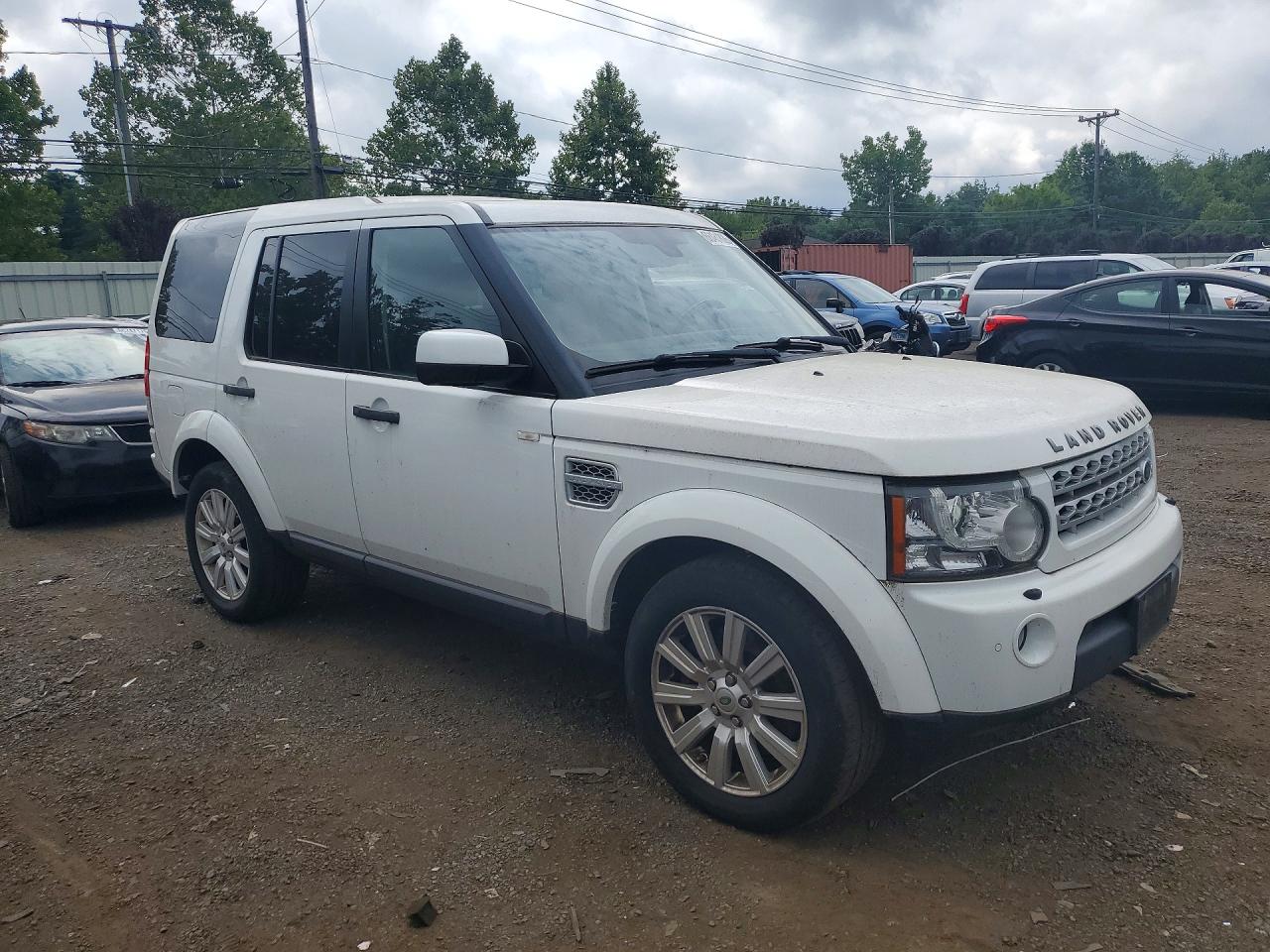 2013 Land Rover Lr4 Hse White vin: SALAG2D49DA660197