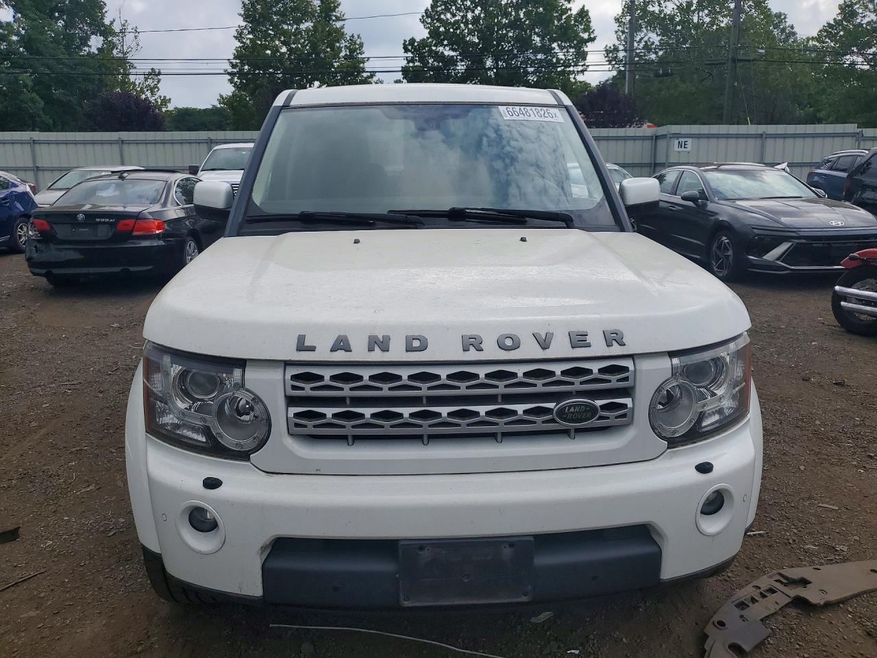 2013 Land Rover Lr4 Hse White vin: SALAG2D49DA660197