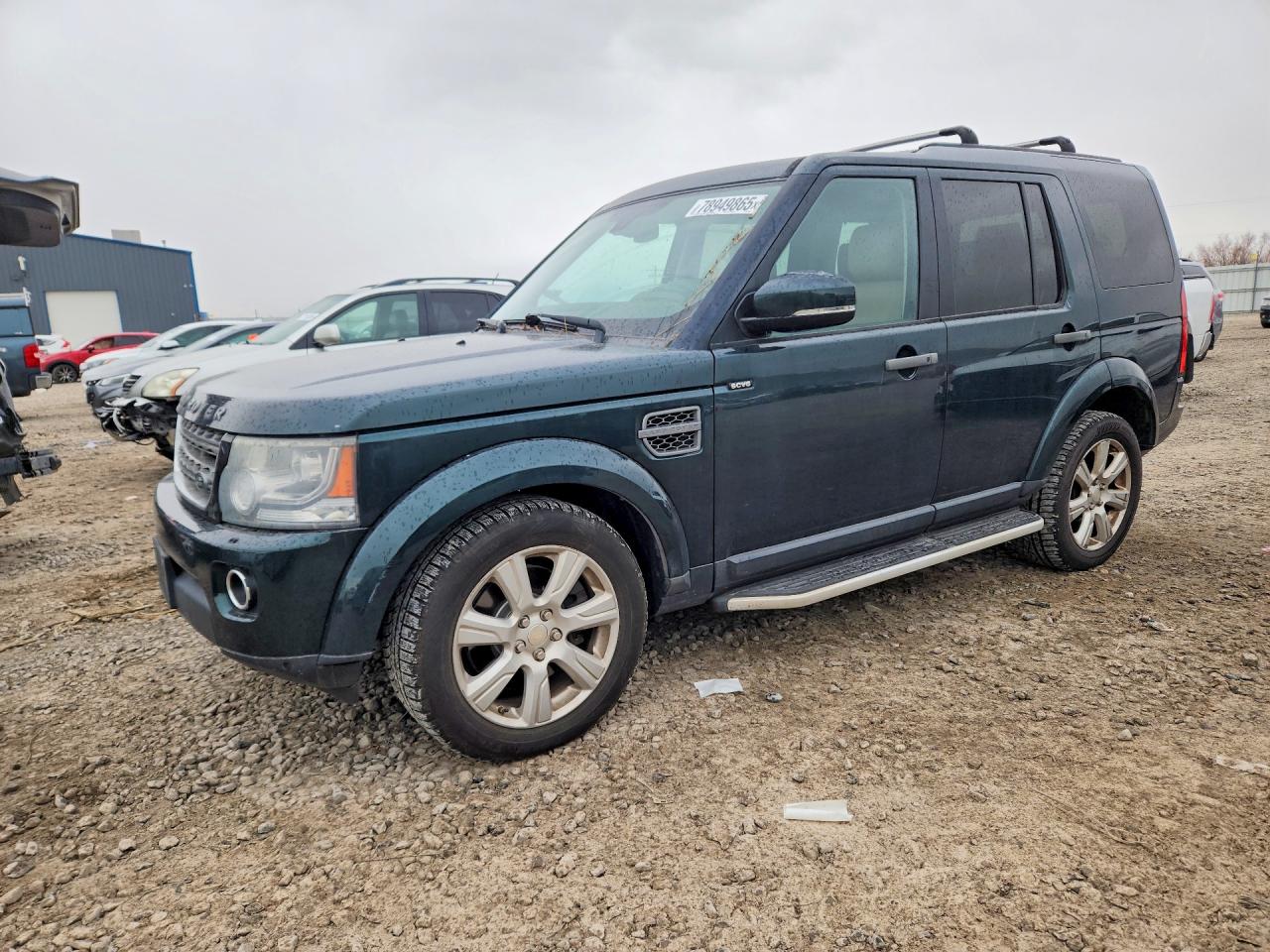 2015 Land Rover Lr4 Hse Green vin: SALAG2V60FA744167