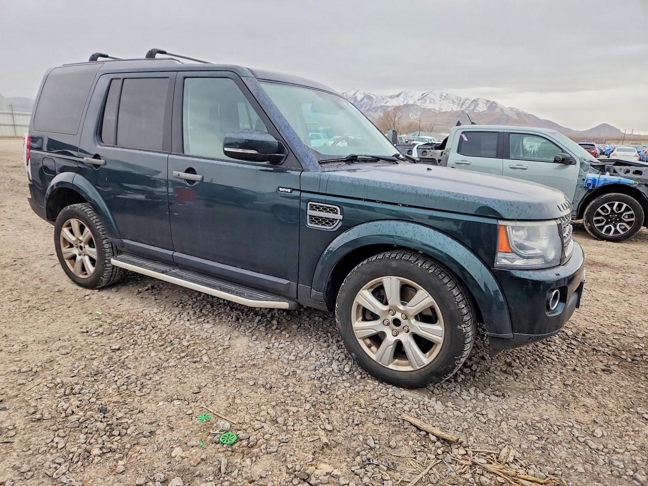 2015 Land Rover Lr4 Hse Green vin: SALAG2V60FA744167