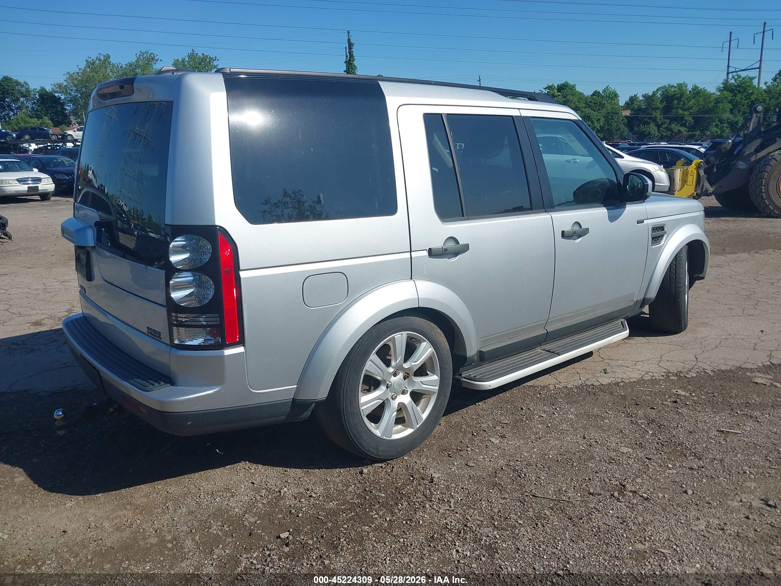 2015 Land Rover Lr4 Silver vin: SALAG2V61FA769319
