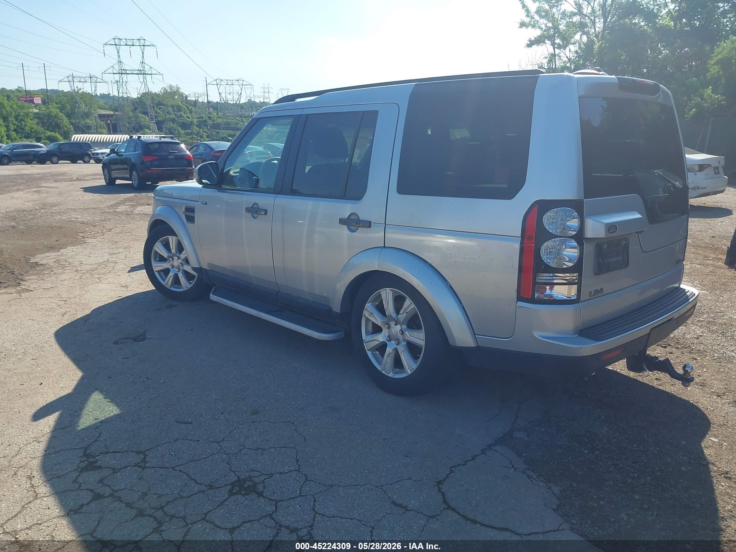 2015 Land Rover Lr4 Silver vin: SALAG2V61FA769319