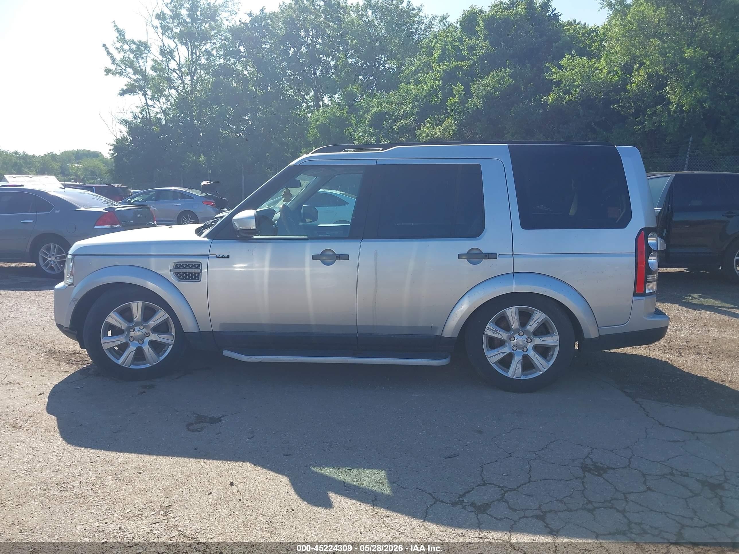 2015 Land Rover Lr4 Silver vin: SALAG2V61FA769319