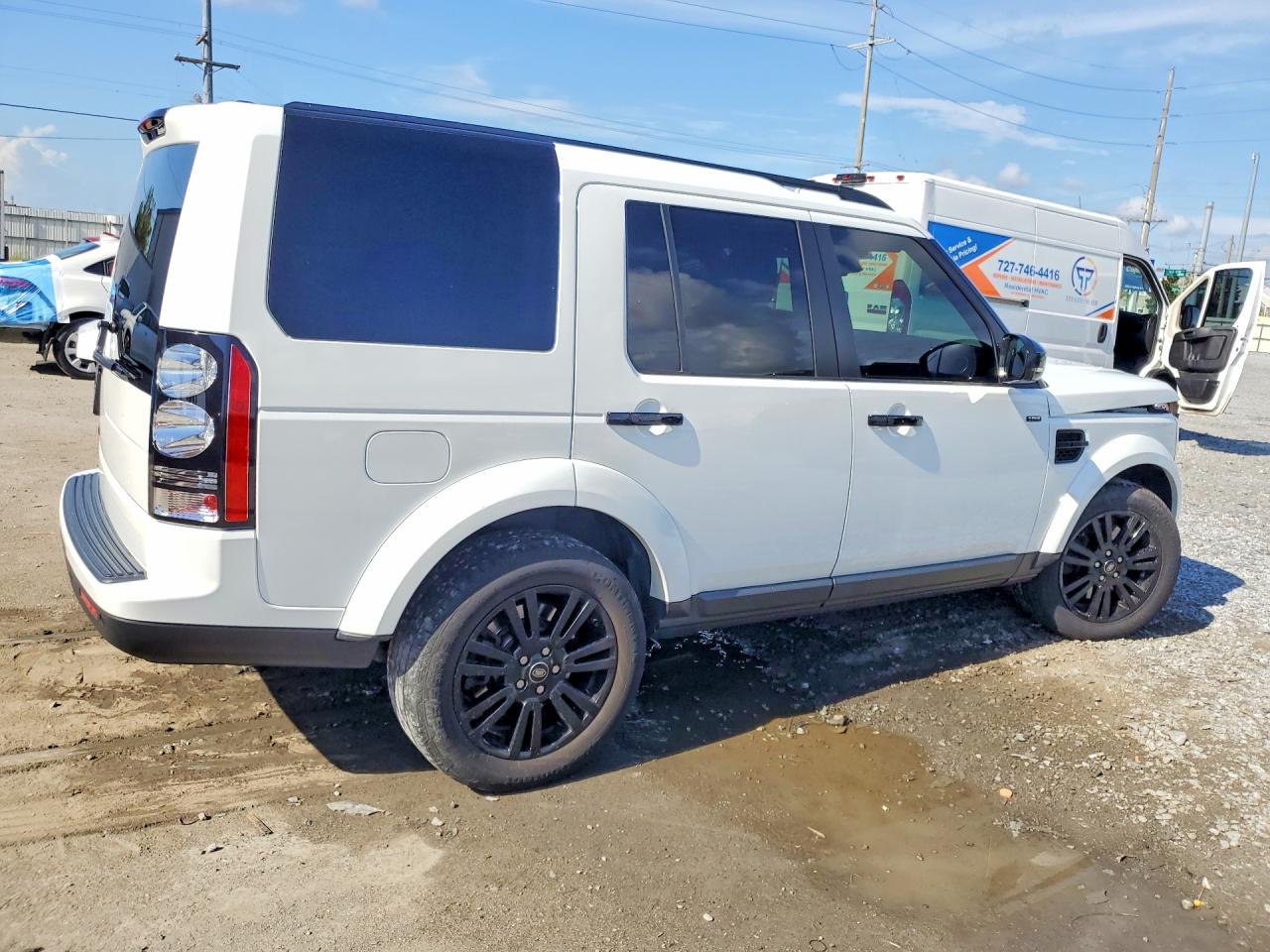 2014 Land Rover Lr4 Hse White vin: SALAG2V62EA703294