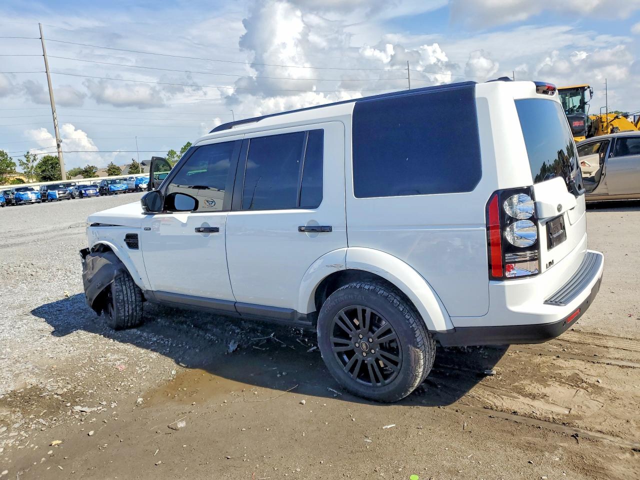 2014 Land Rover Lr4 Hse White vin: SALAG2V62EA703294