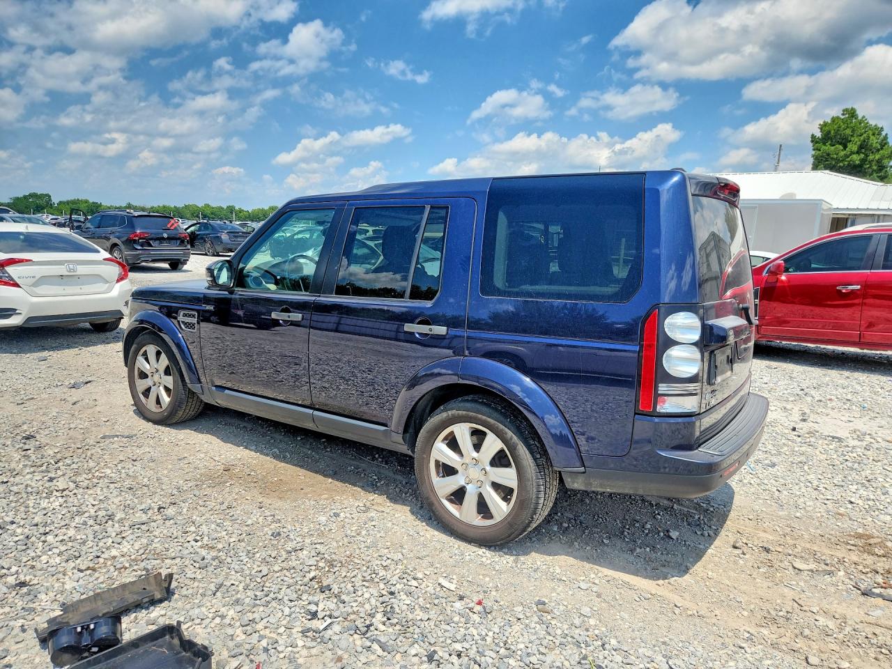 2014 Land Rover Lr4 Hse Blue vin: SALAG2V62EA730494