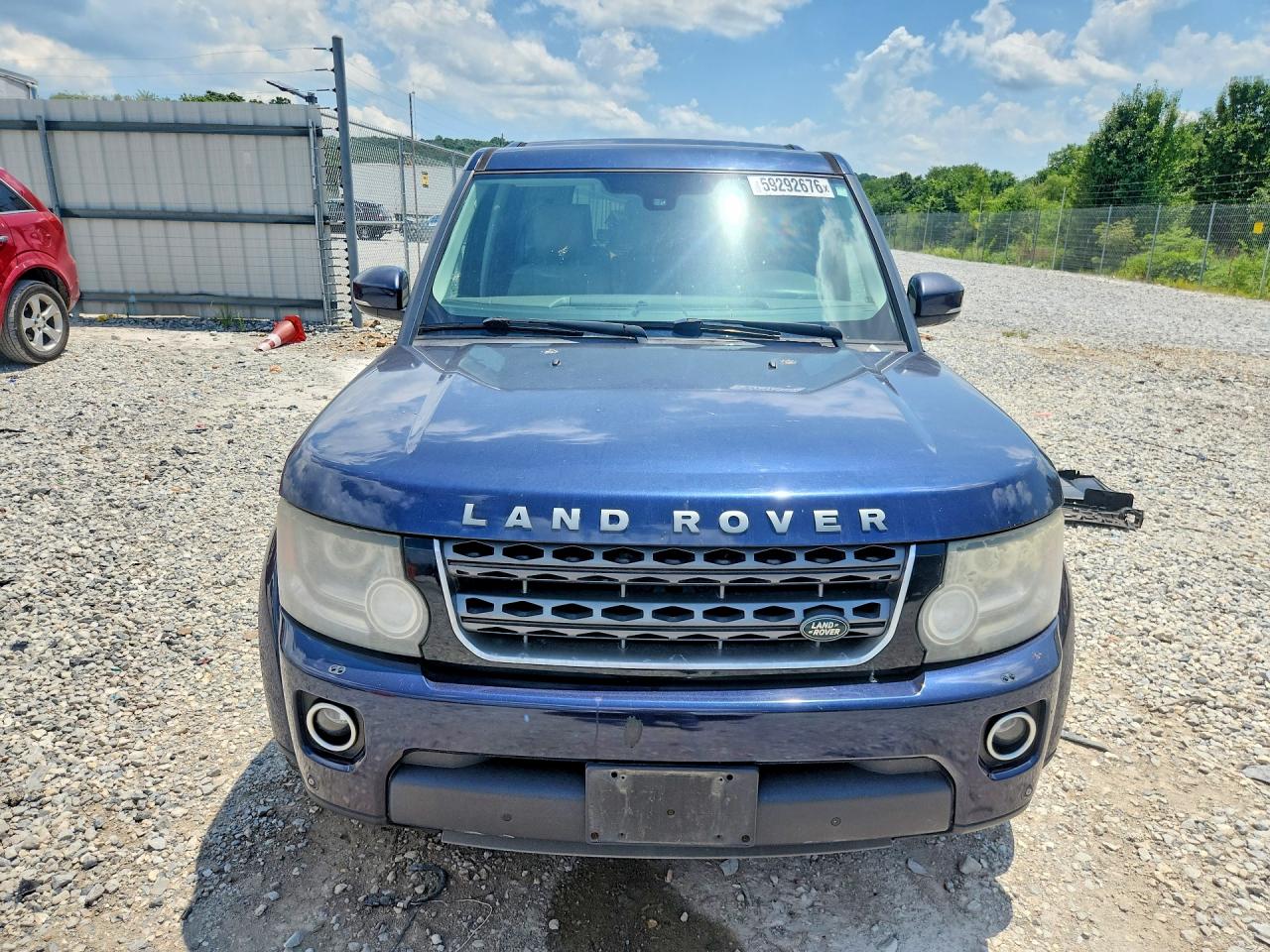 2014 Land Rover Lr4 Hse Blue vin: SALAG2V62EA730494