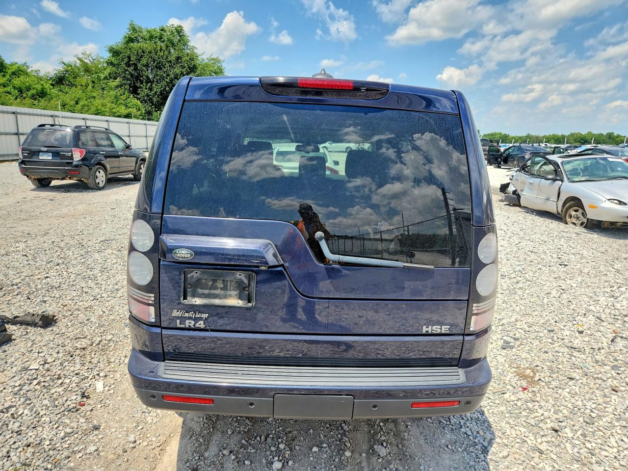 2014 Land Rover Lr4 Hse Blue vin: SALAG2V62EA730494