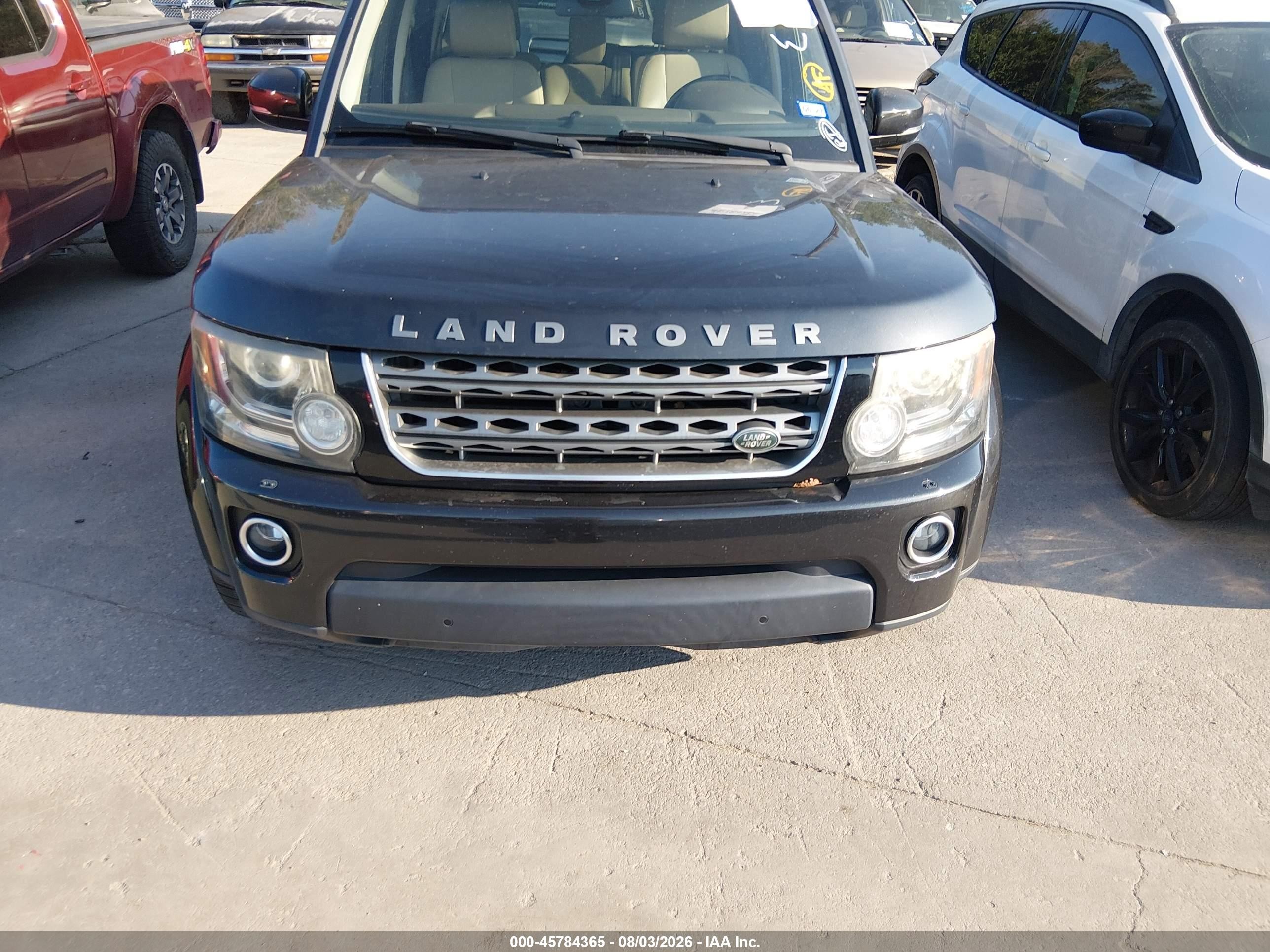 2015 Land Rover Lr4   Black vin: SALAG2V62FA749774