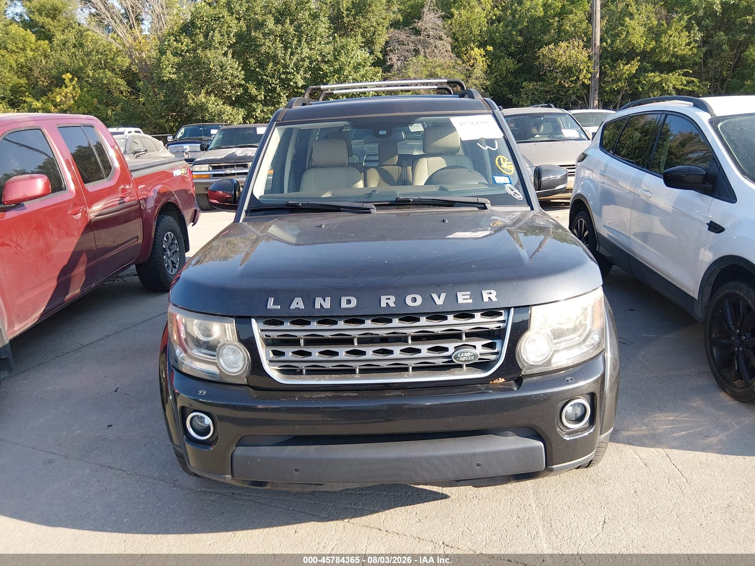 2015 Land Rover Lr4   Black vin: SALAG2V62FA749774